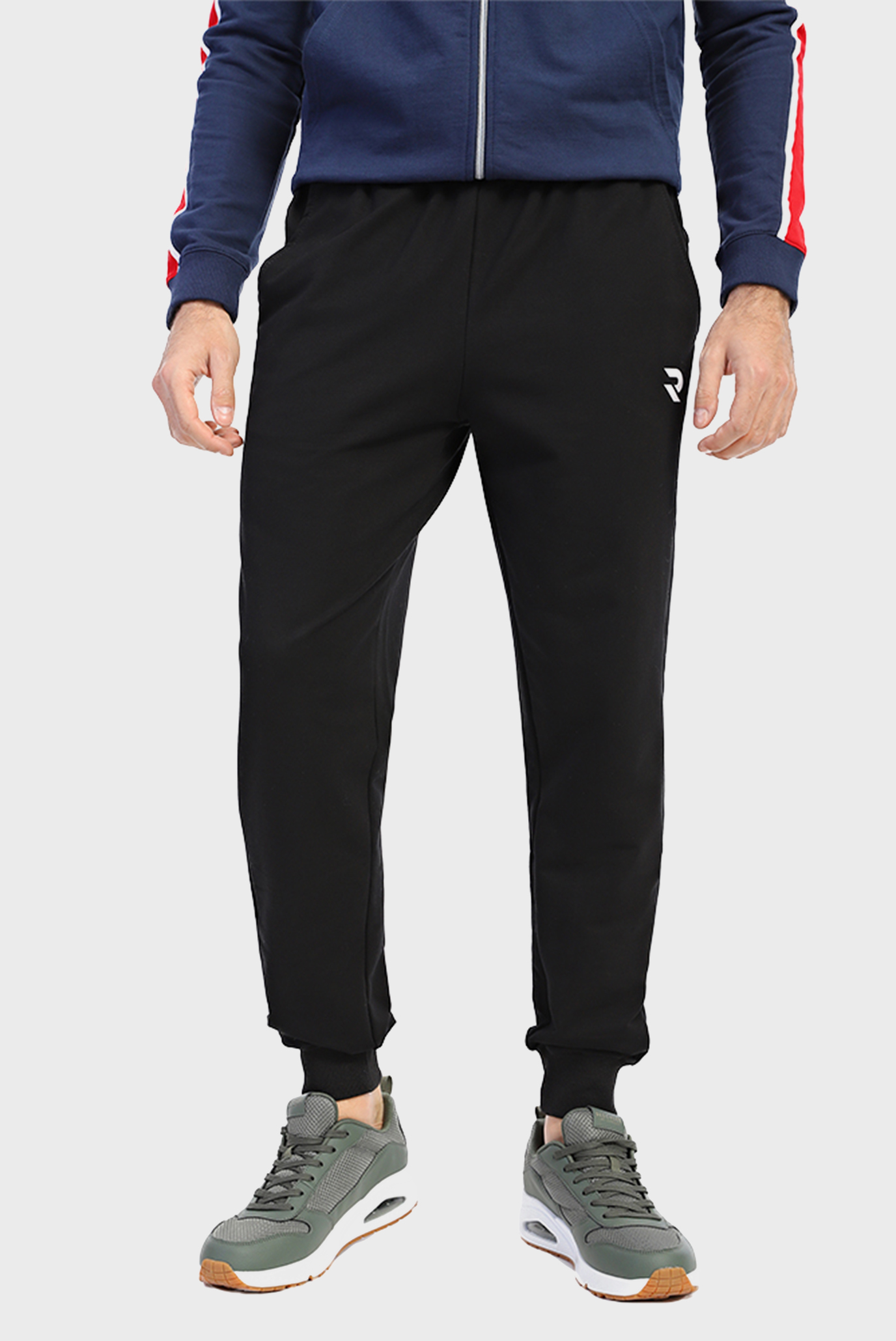 Чоловічі чорні спортивні штани Albox 1