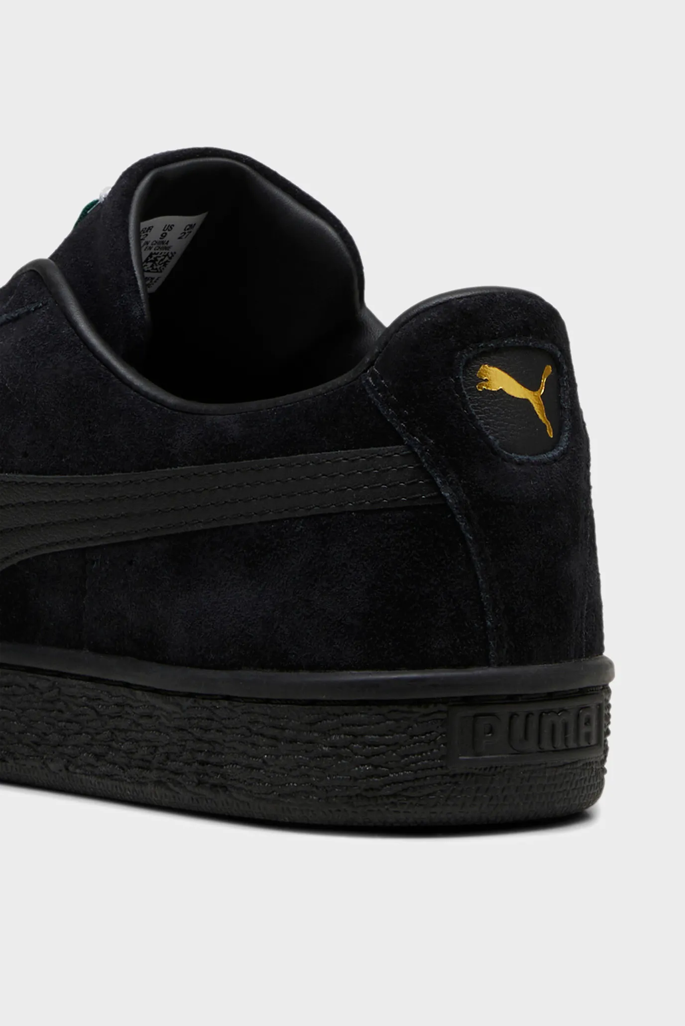 Чорні замшеві снікерси Suede Classic Sneakers Unisex 6