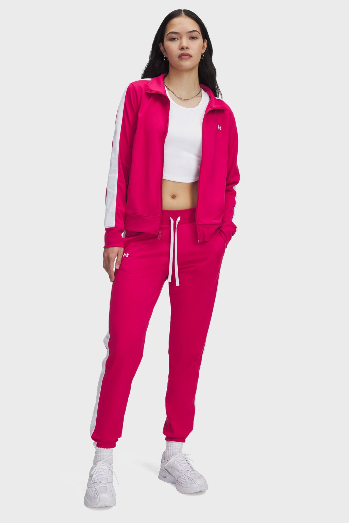 Женский розовый спортивный костюм (кофта, брюки) Tricot Tracksuit 1