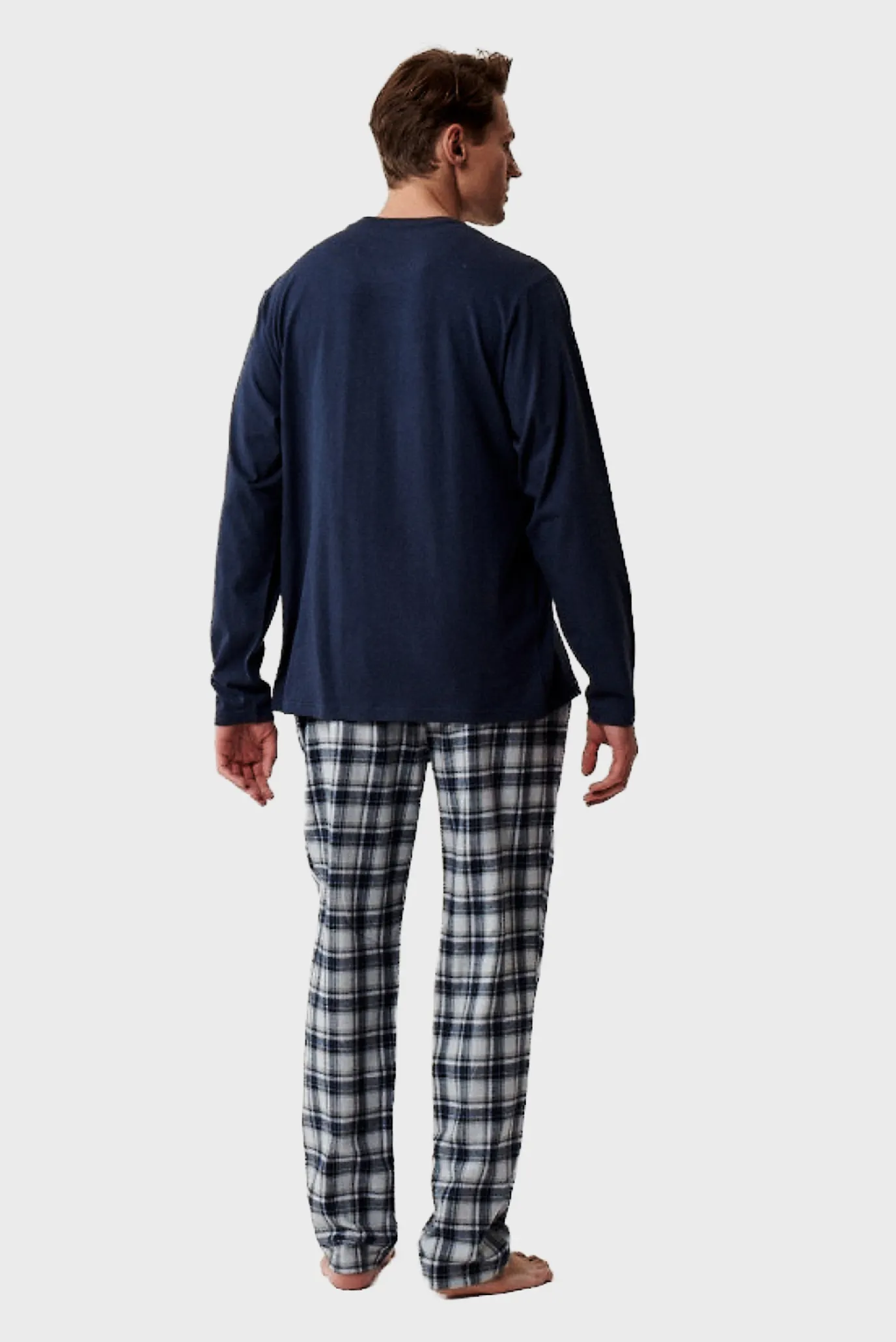 Чоловіча піжама (лонгслів, брюки) 2