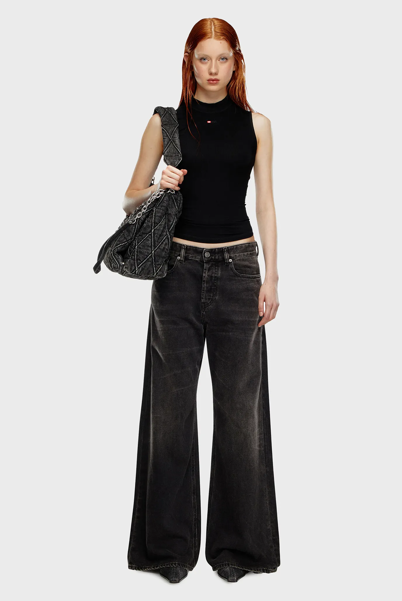 Женские черные джинсы 1996 D-SIRE 2