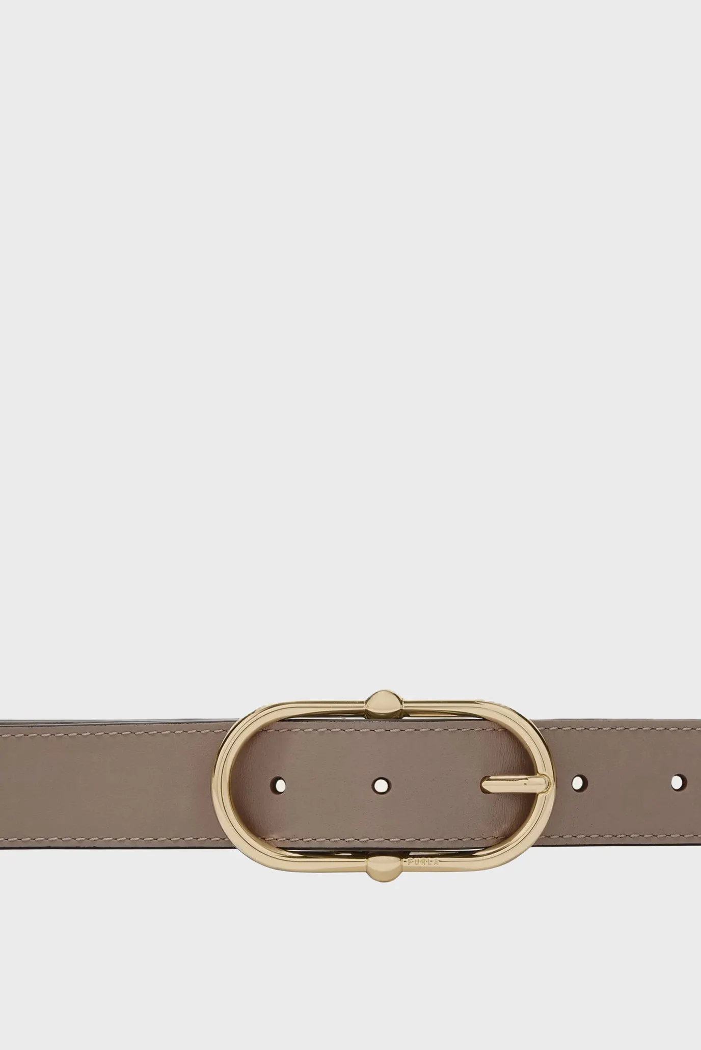 Жіночий коричневий шкіряний ремінь 2