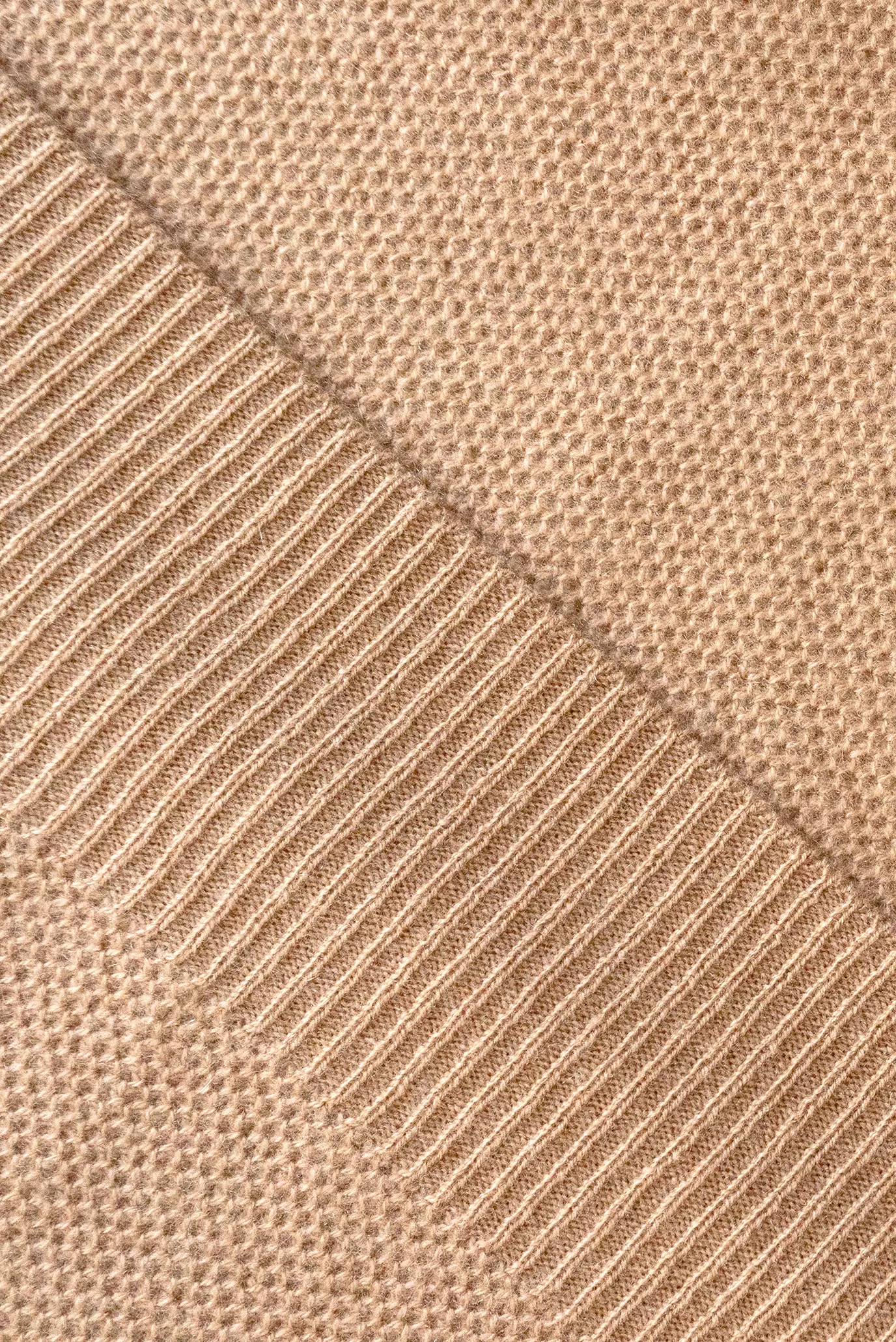 Женские бежевые кашемировые брюки 5