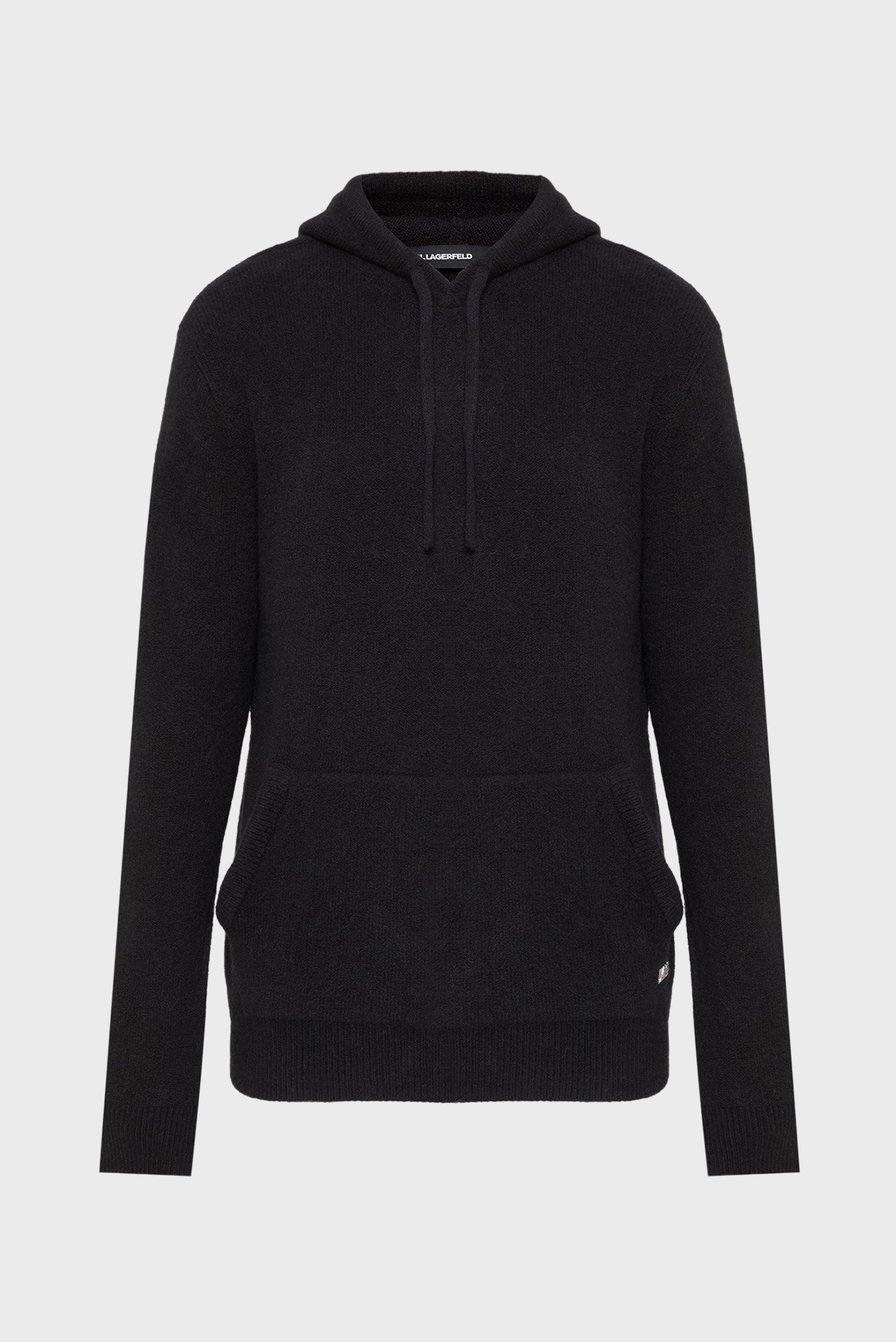 Мужское черное худи Черный L Karl Lagerfeld 554306.655040;990 Мужское черное худи Черный L Karl Lagerfeld 554306.655040;990