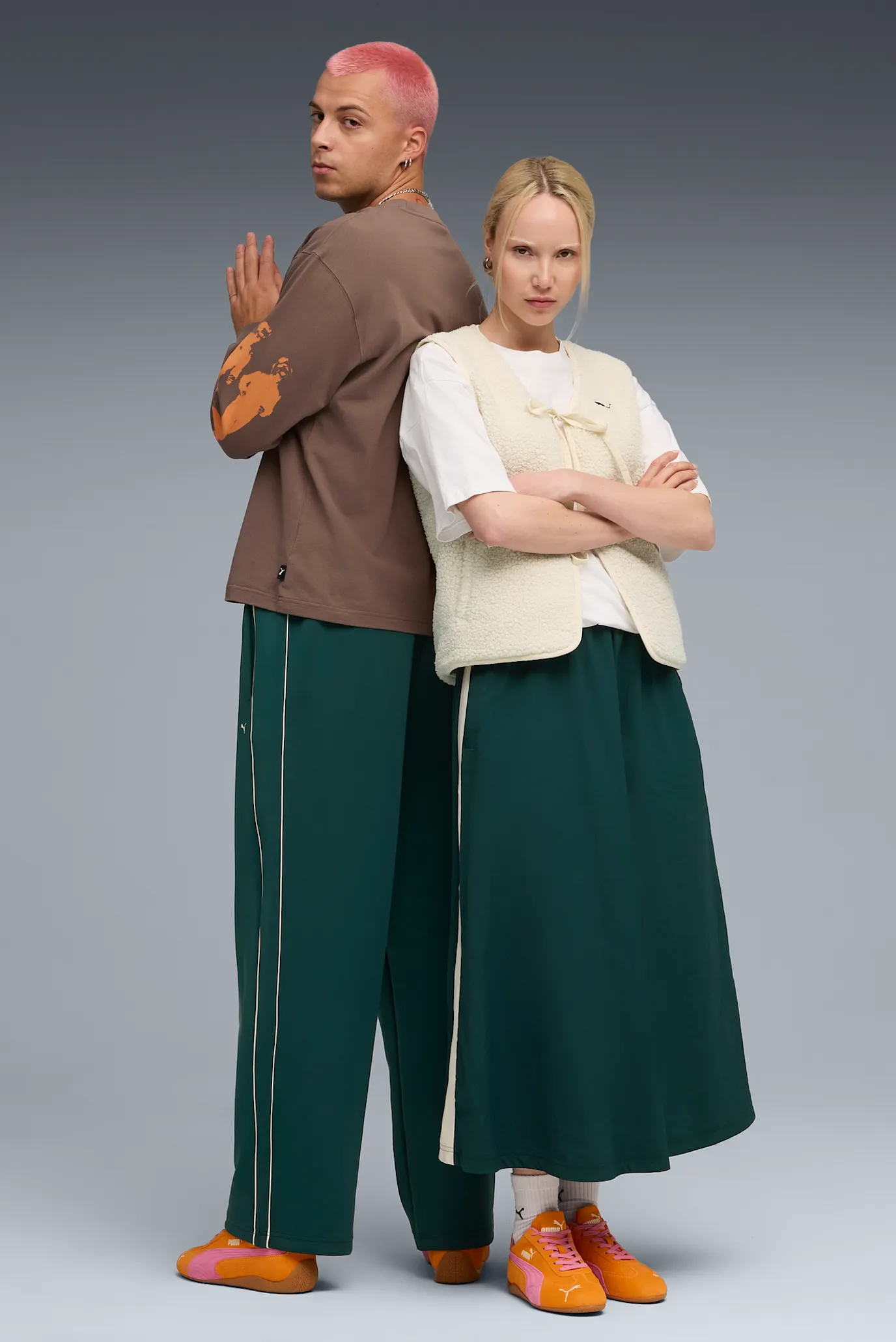 Оранжевые замшевые кроссовки Speedcat OG Unisex 5