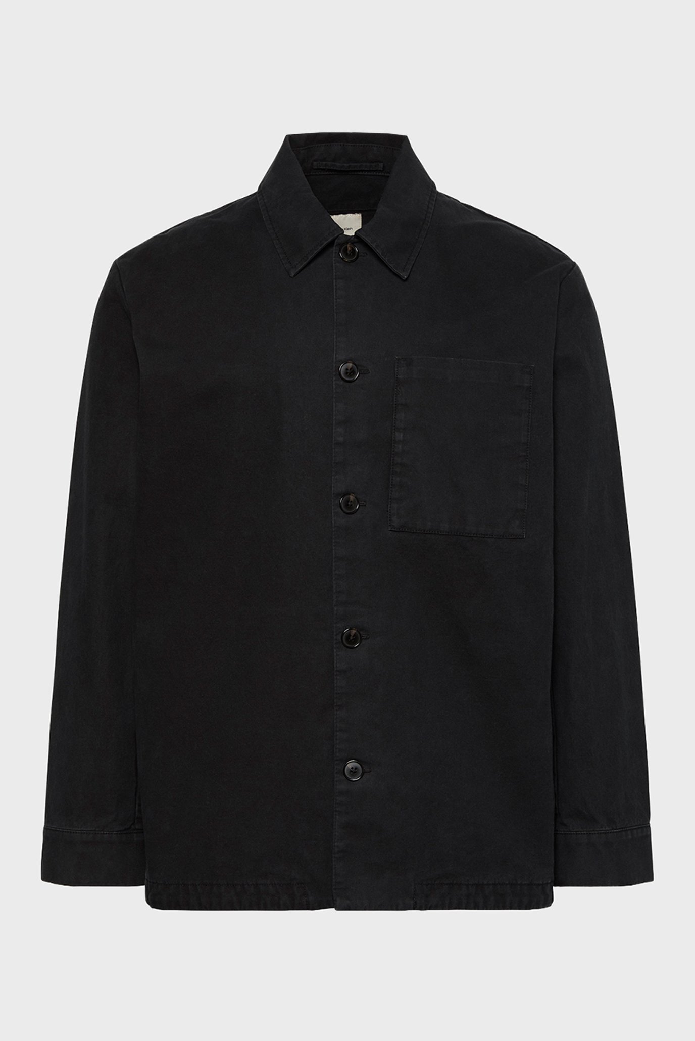 Мужская черная джинсовая рубашка LS WASHED COTTON Черный S Calvin Klein LV04LC413G Мужская черная джинсовая рубашка LS WASHED COTTON Черный S Calvin Klein LV04LC413G