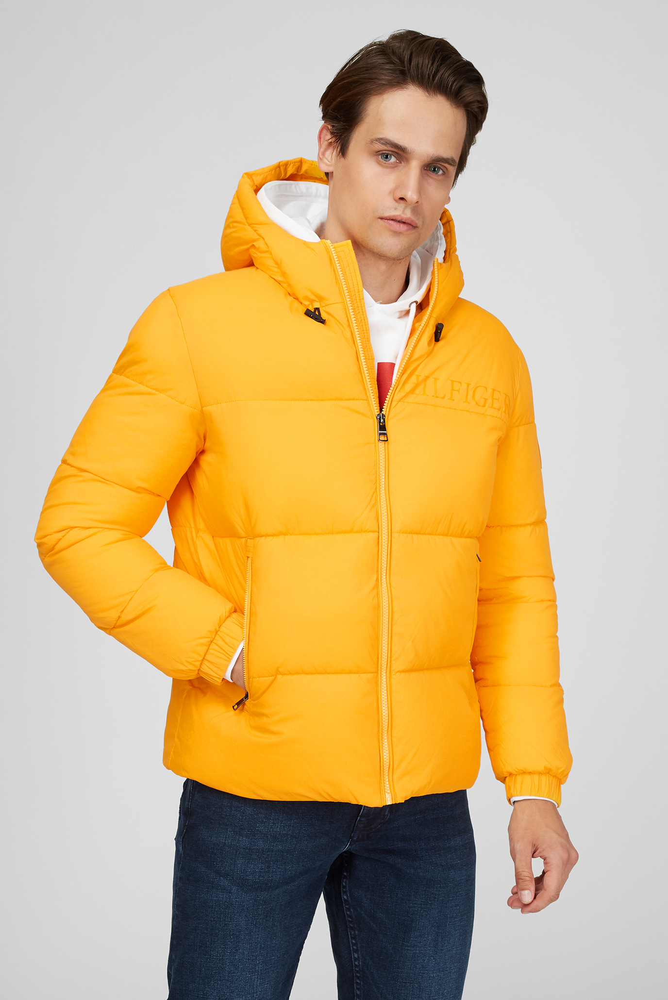 Мужская желтая куртка HIGH LOFT JACKET 1