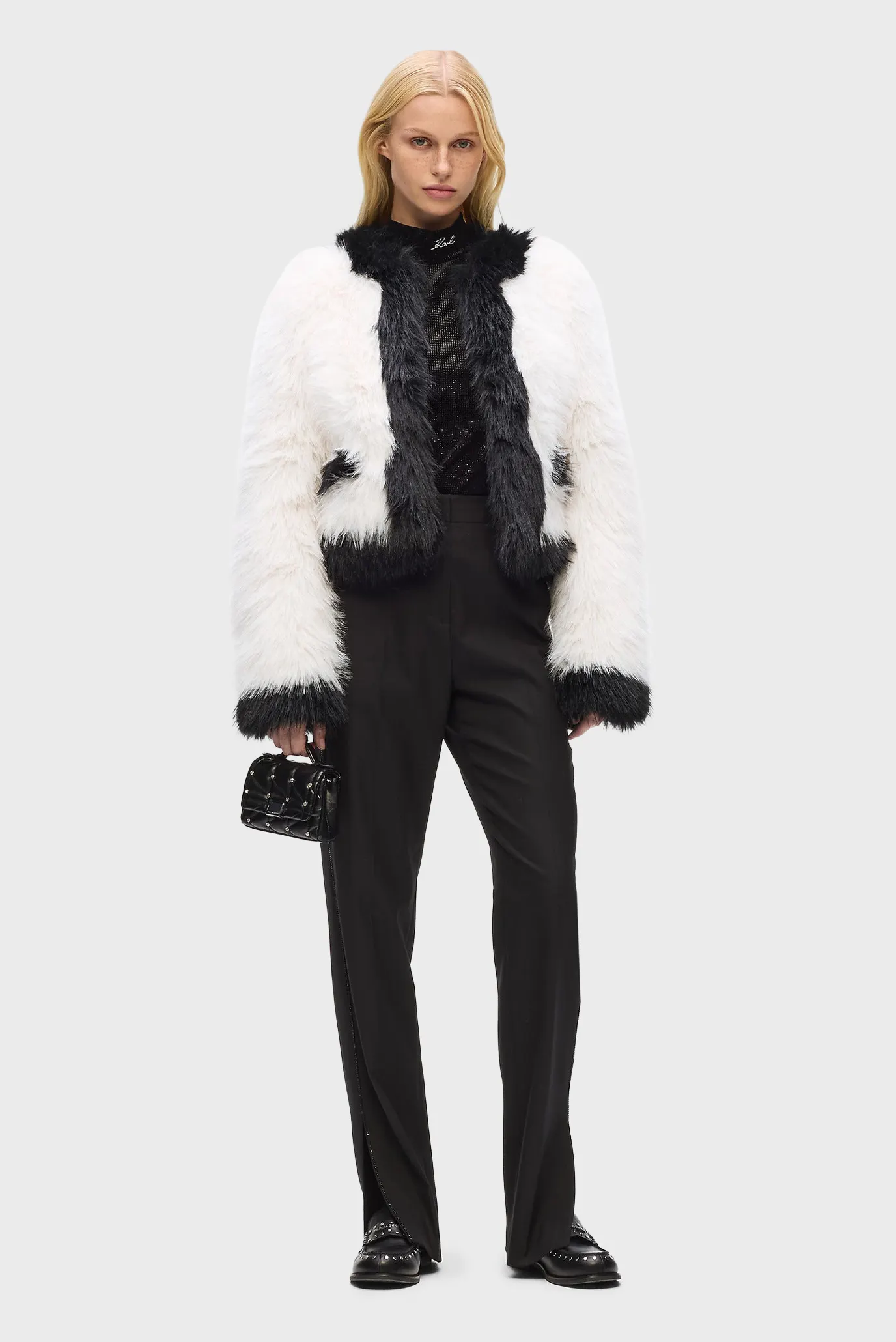 Жіноча біла шуба faux fur 2