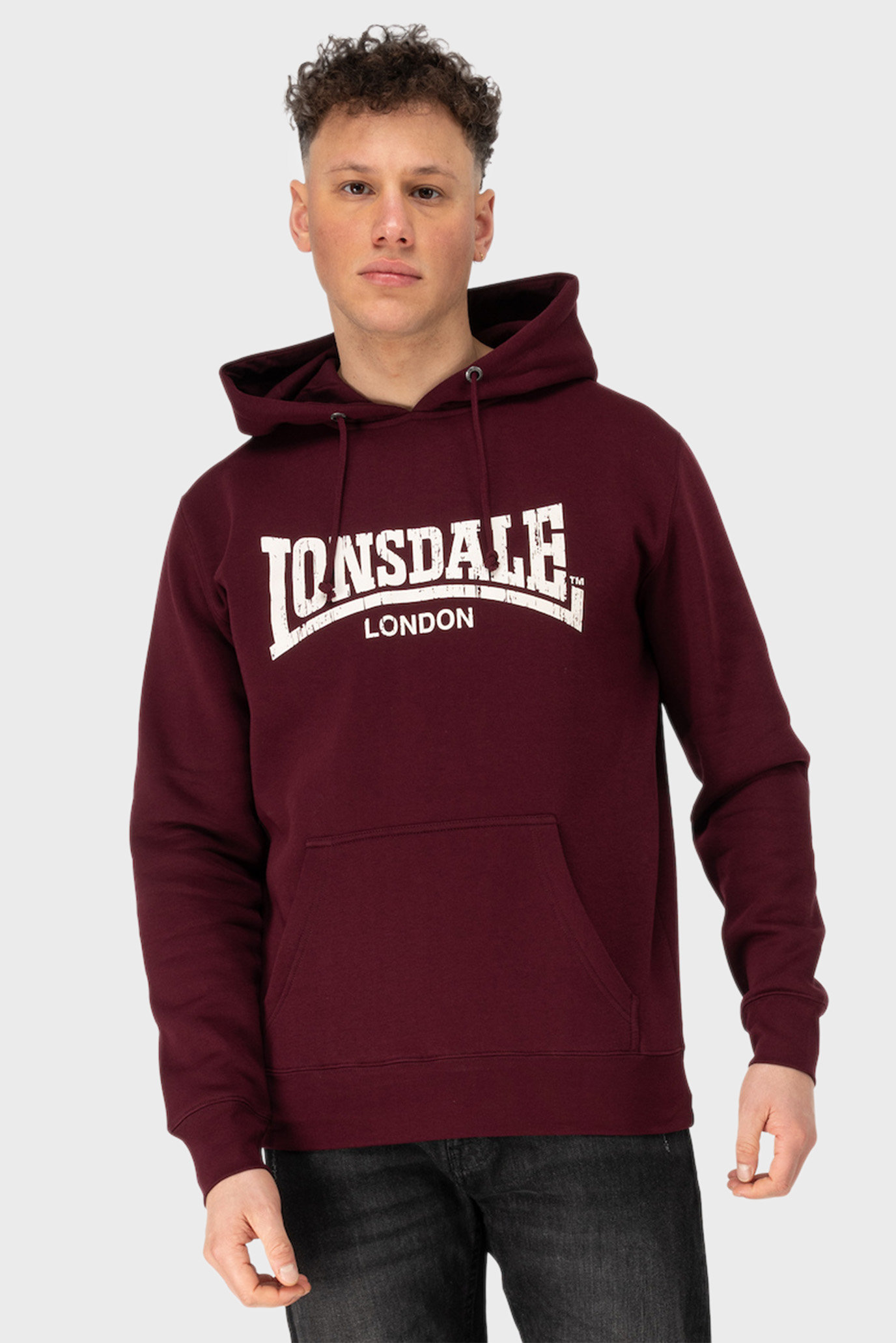 Мужское бордовое худи WOLTERTON Бордовый XXL Lonsdale 113863 Мужское бордовое худи WOLTERTON Бордовый XXL Lonsdale 113863