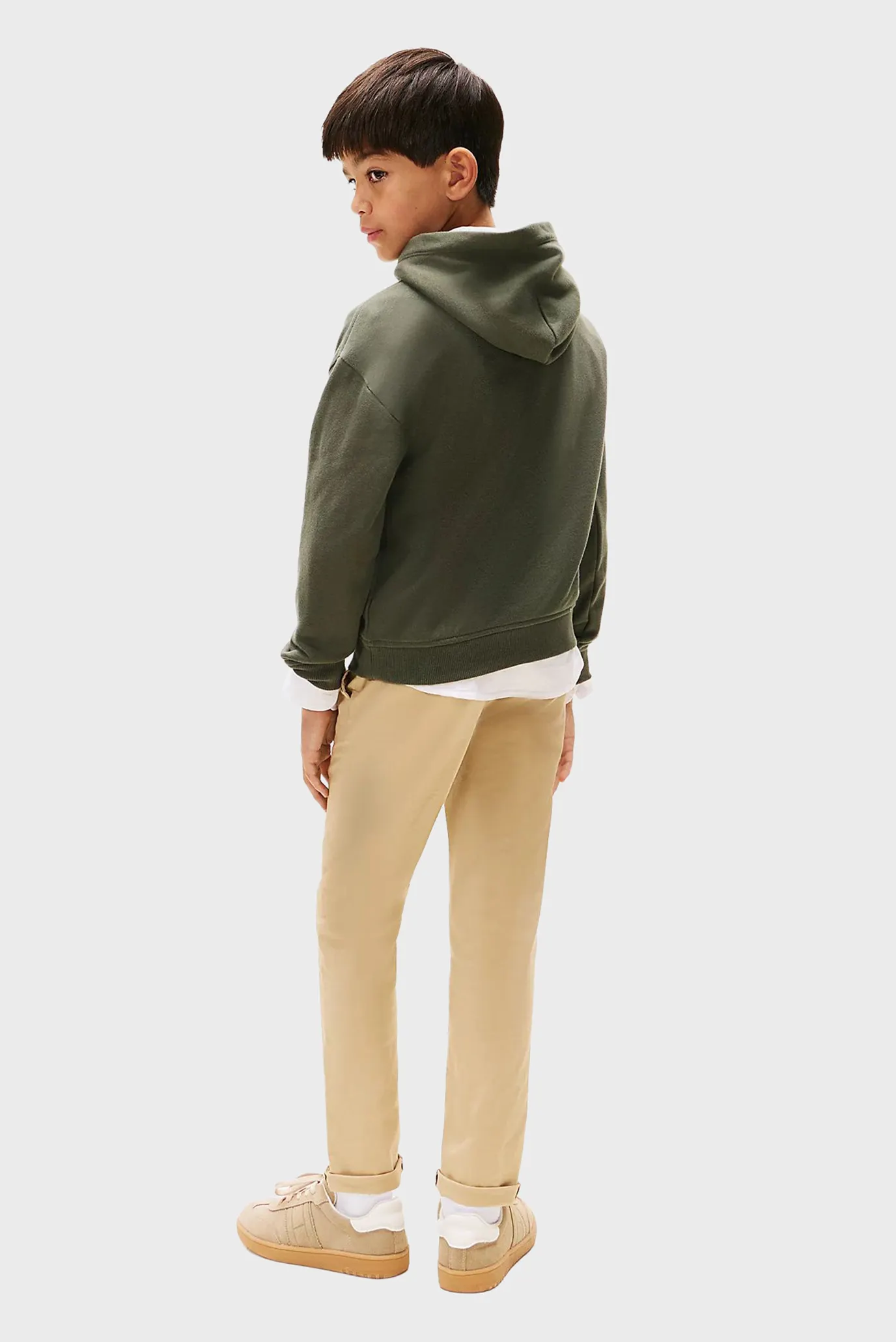 Дитяче темно-зелене худі FLAG 3