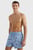 Мужские голубые плавательные шорты с узором MEDIUM DRAWSTRING PRINT