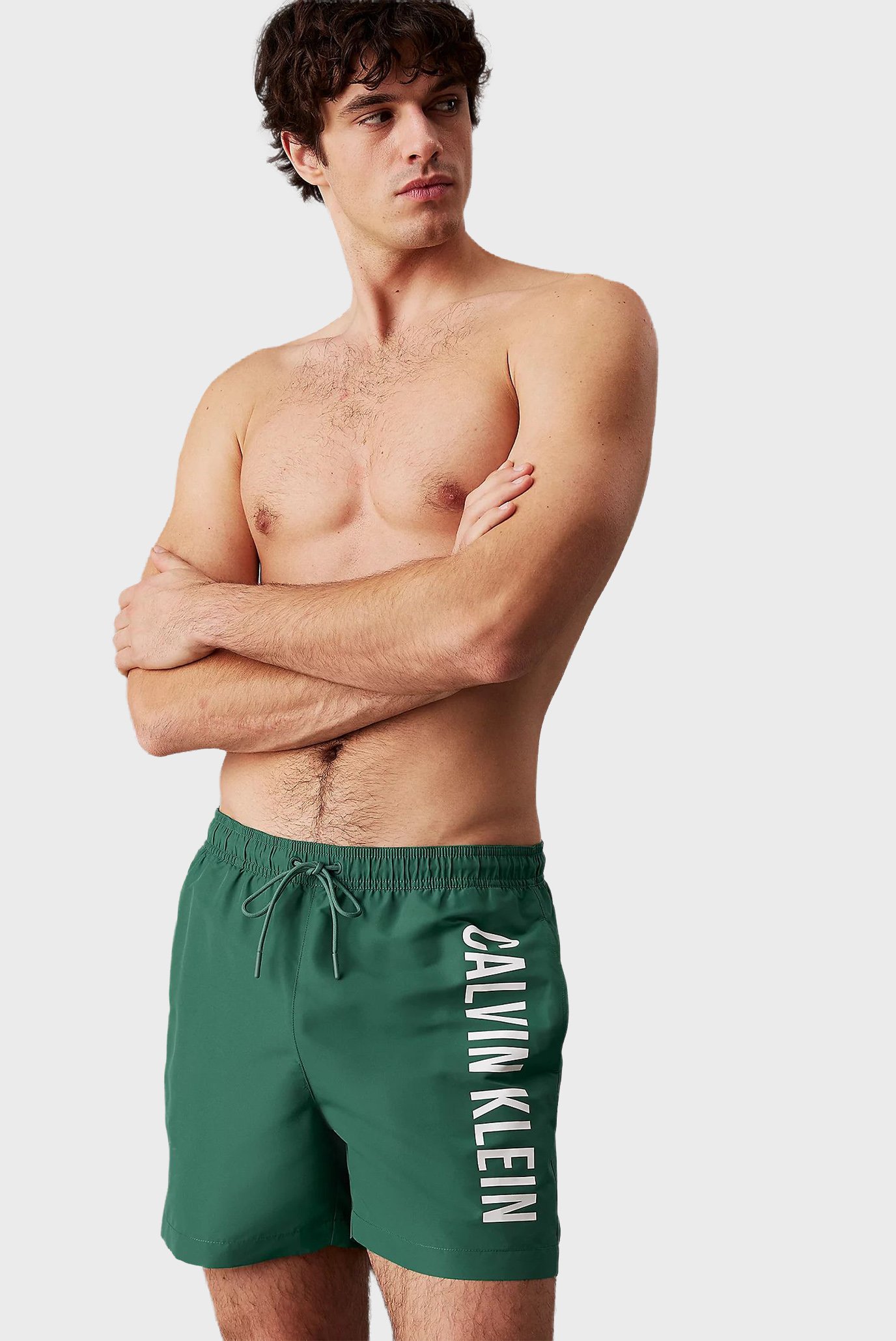 Мужские зеленые плавательные шорты MEDIUM DRAWSTRING Зеленый XL Calvin Klein LV00N61092 Мужские зеленые плавательные шорты MEDIUM DRAWSTRING Зеленый XL Calvin Klein LV00N61092