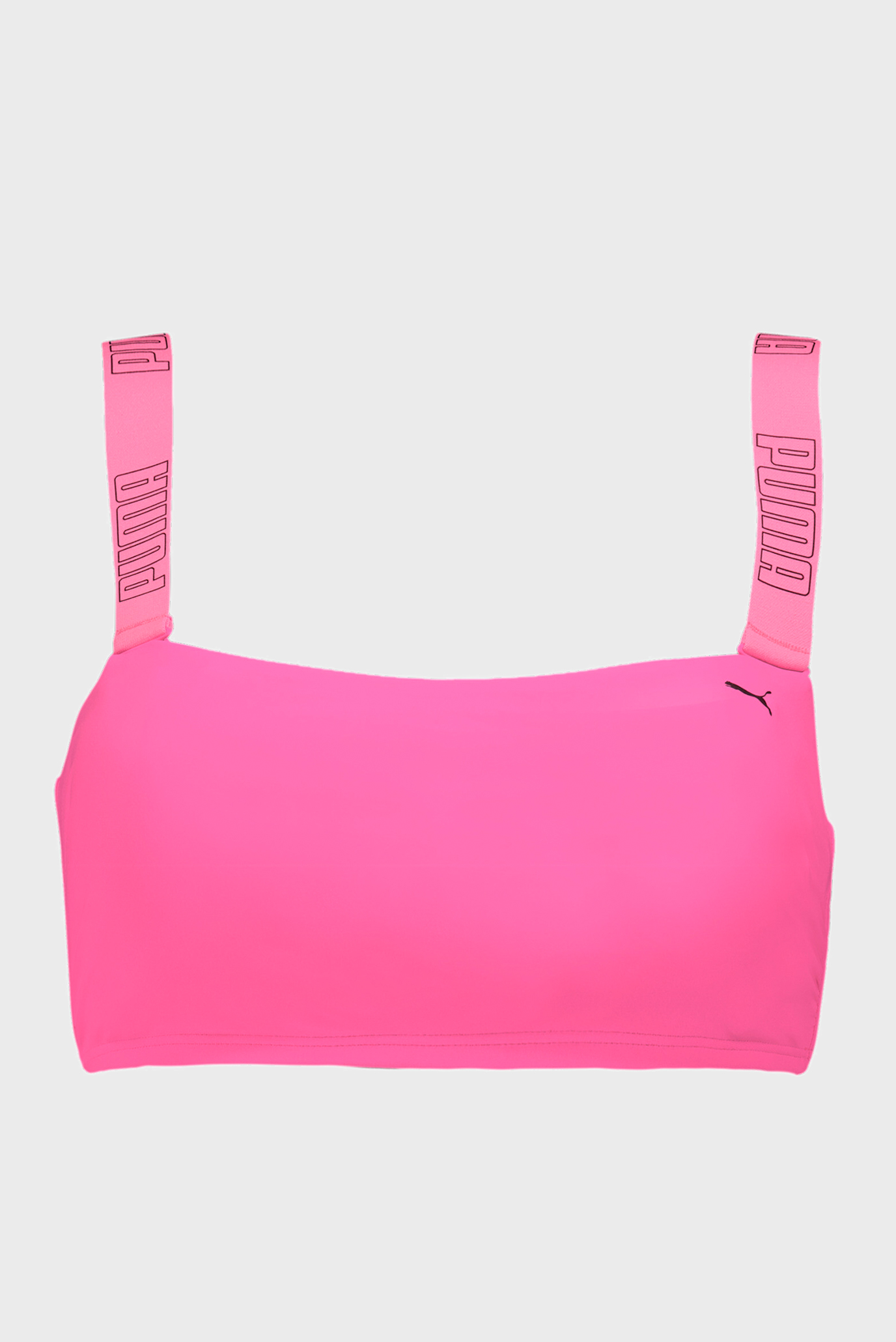 Жіночий рожевий топ від купальника PUMA Women's Bandeau Top 1