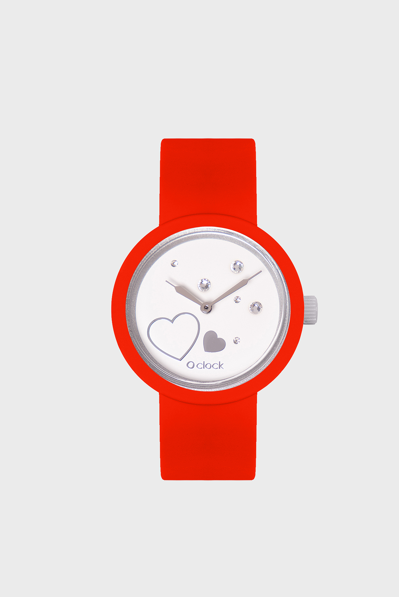 Жіночий червоний годинник O clock 4072 1