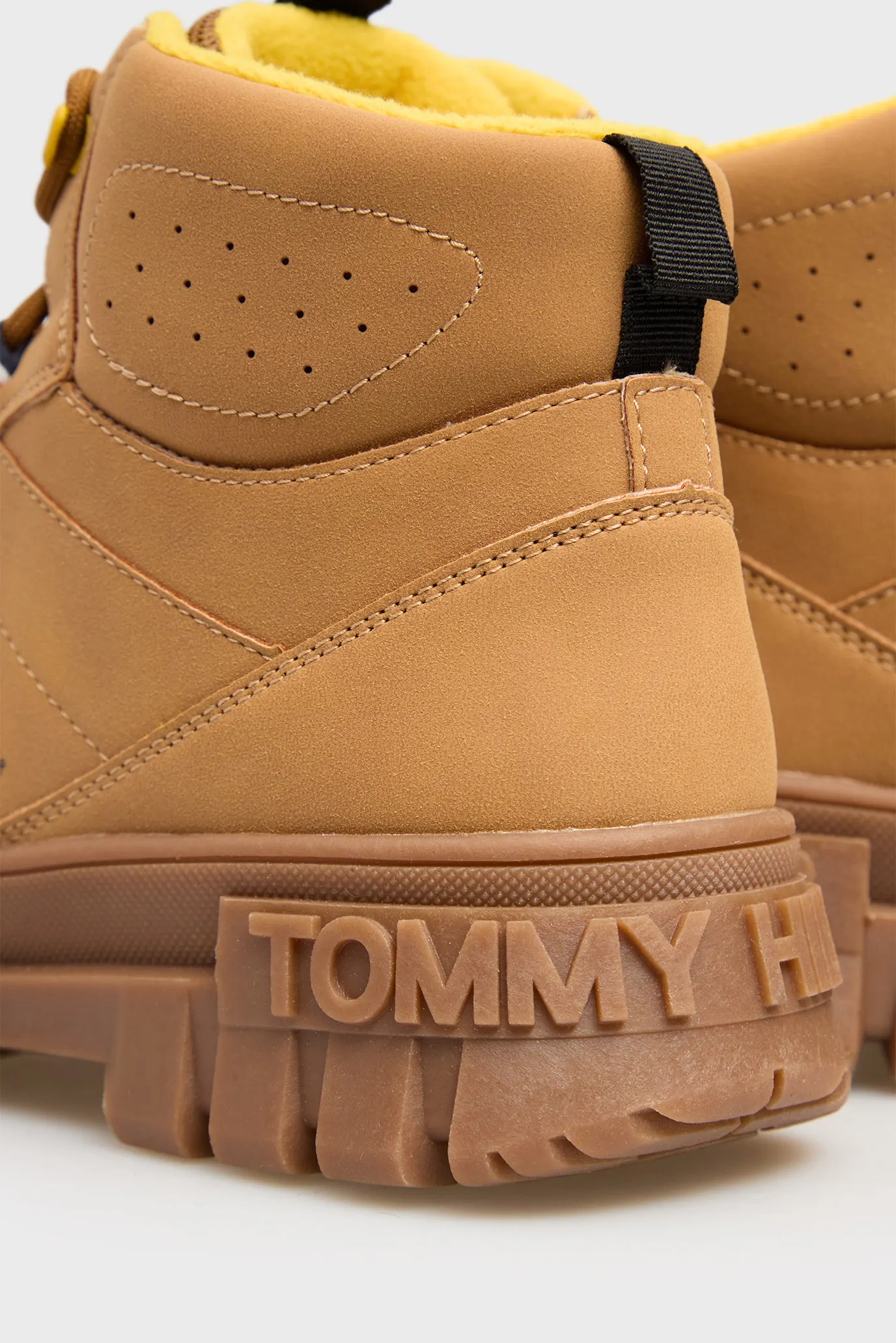 Детские рыжие ботинки LACE-UP 2