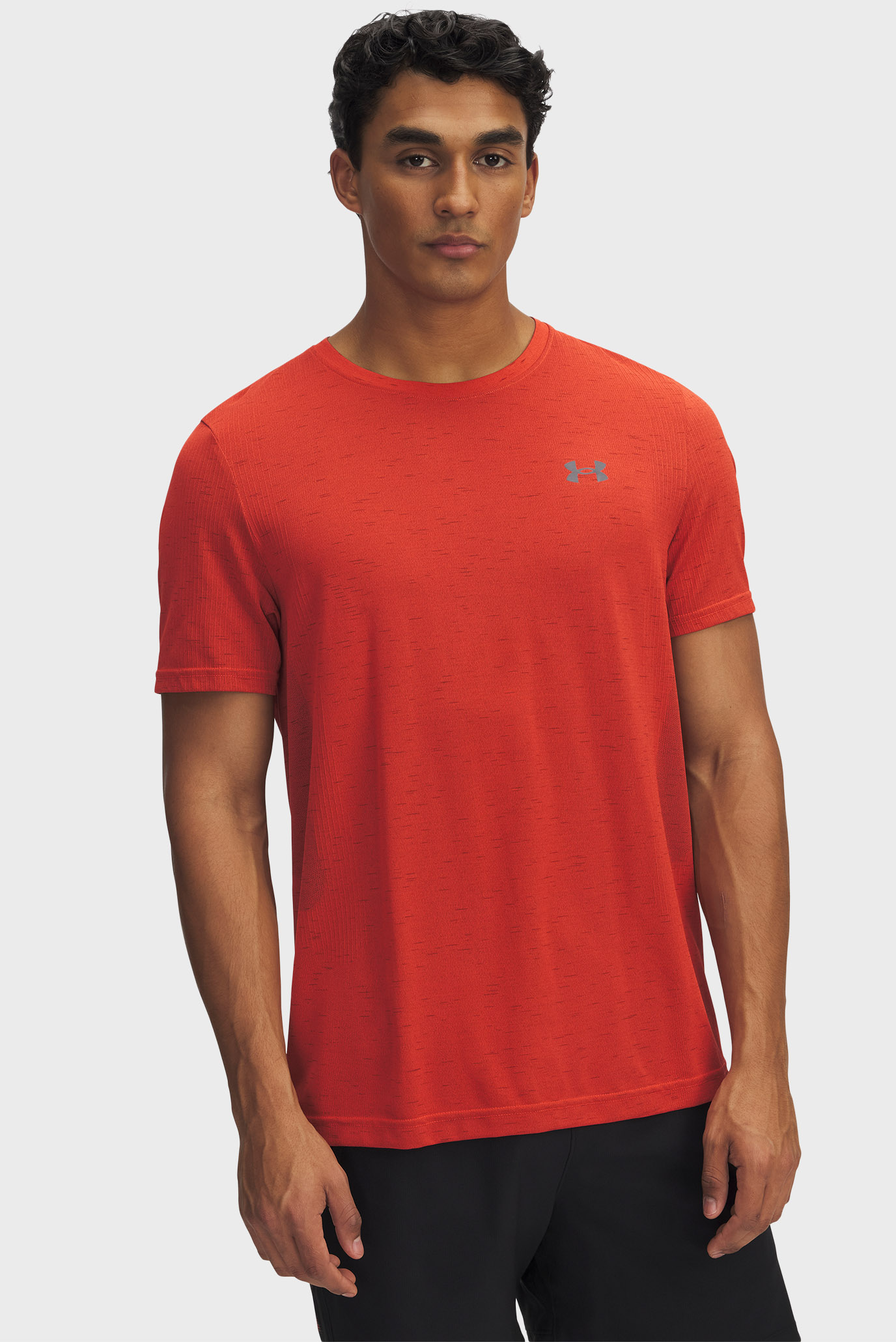 Мужская красная футболка Vanish Seamless SS Красный XXL Under Armour 1382801-847 Мужская красная футболка Vanish Seamless SS Красный XXL Under Armour 1382801-847