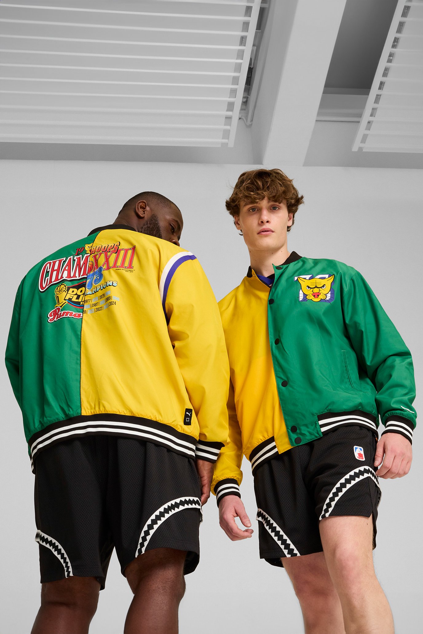 Мужской двусторонний бомбер Crowd Craze Basketball Jacket Men 1