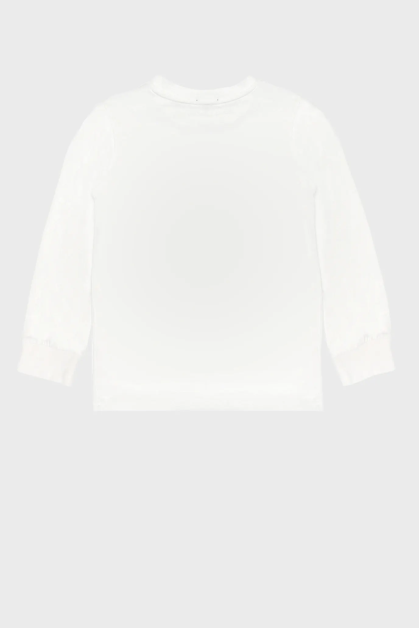 Дитячий білий лонгслів 2