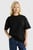 Жіноча чорна футболка RLX CTN INTERLOCK C-NK SS