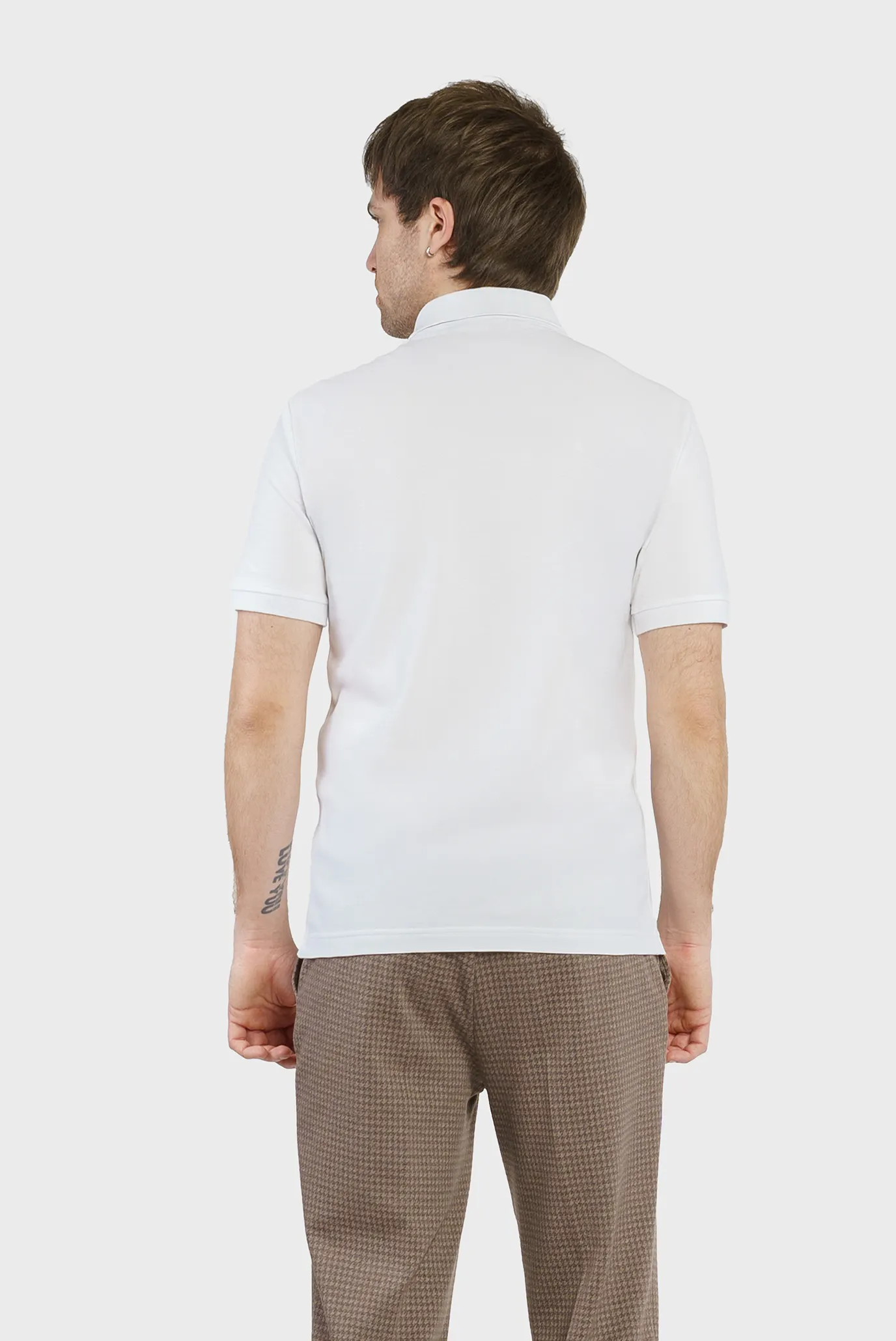Чоловіче біле поло 3