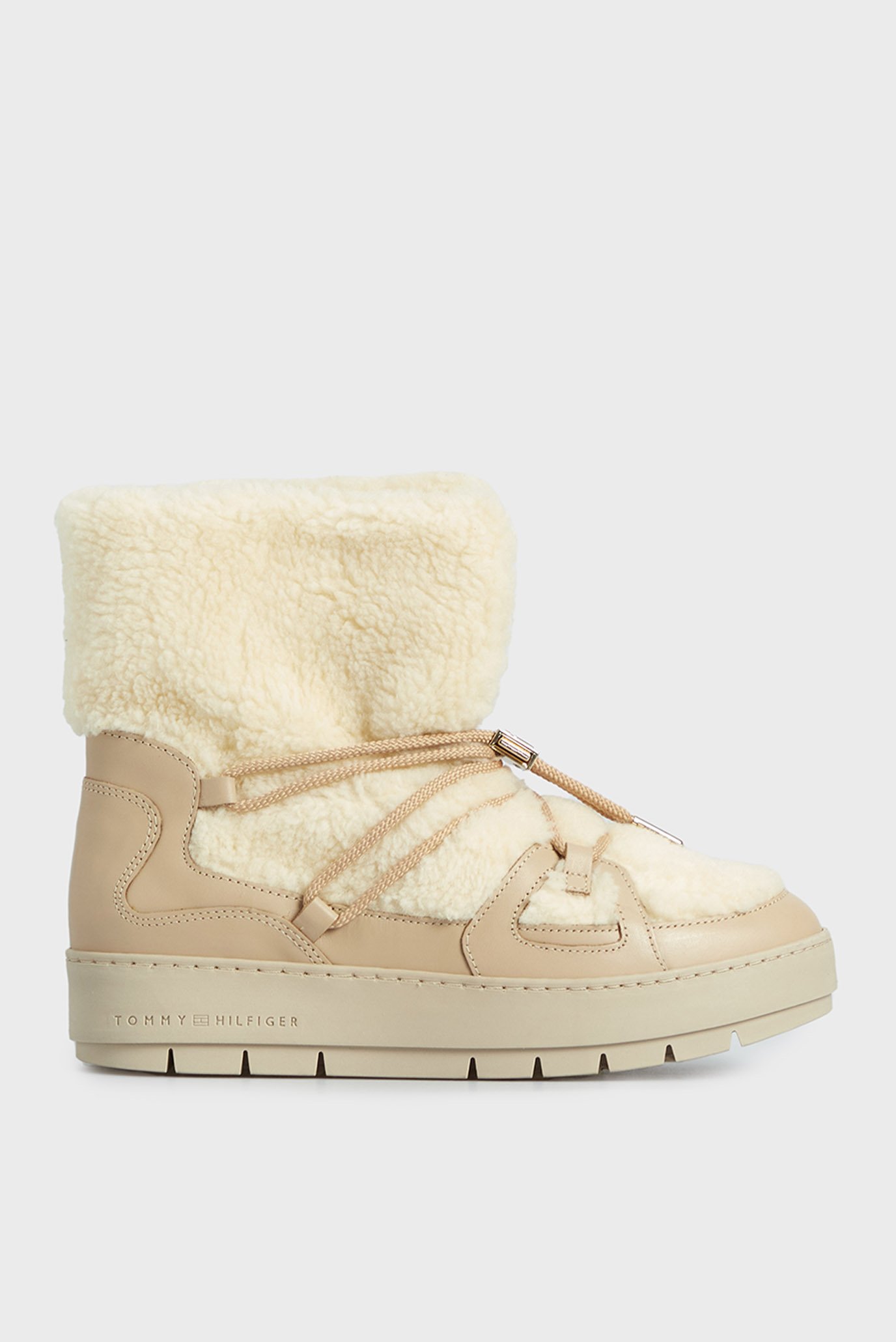 Женские бежевые луноходы TOMMY TEDDY SNOWBOOT 1