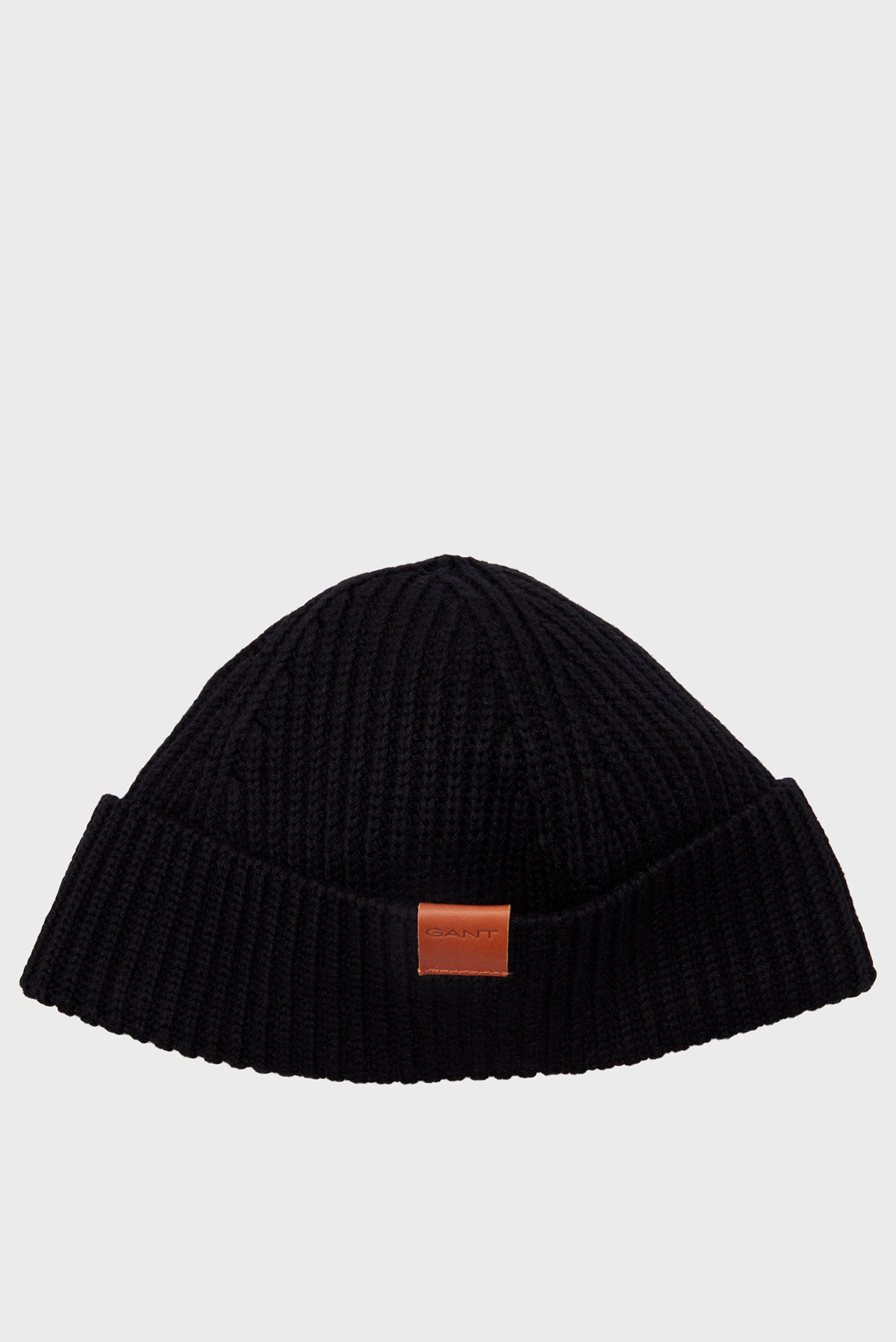 Мужская черная шапка FISHERMAN BEANIE 1