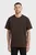 Мужская темно-коричневая футболка Essential