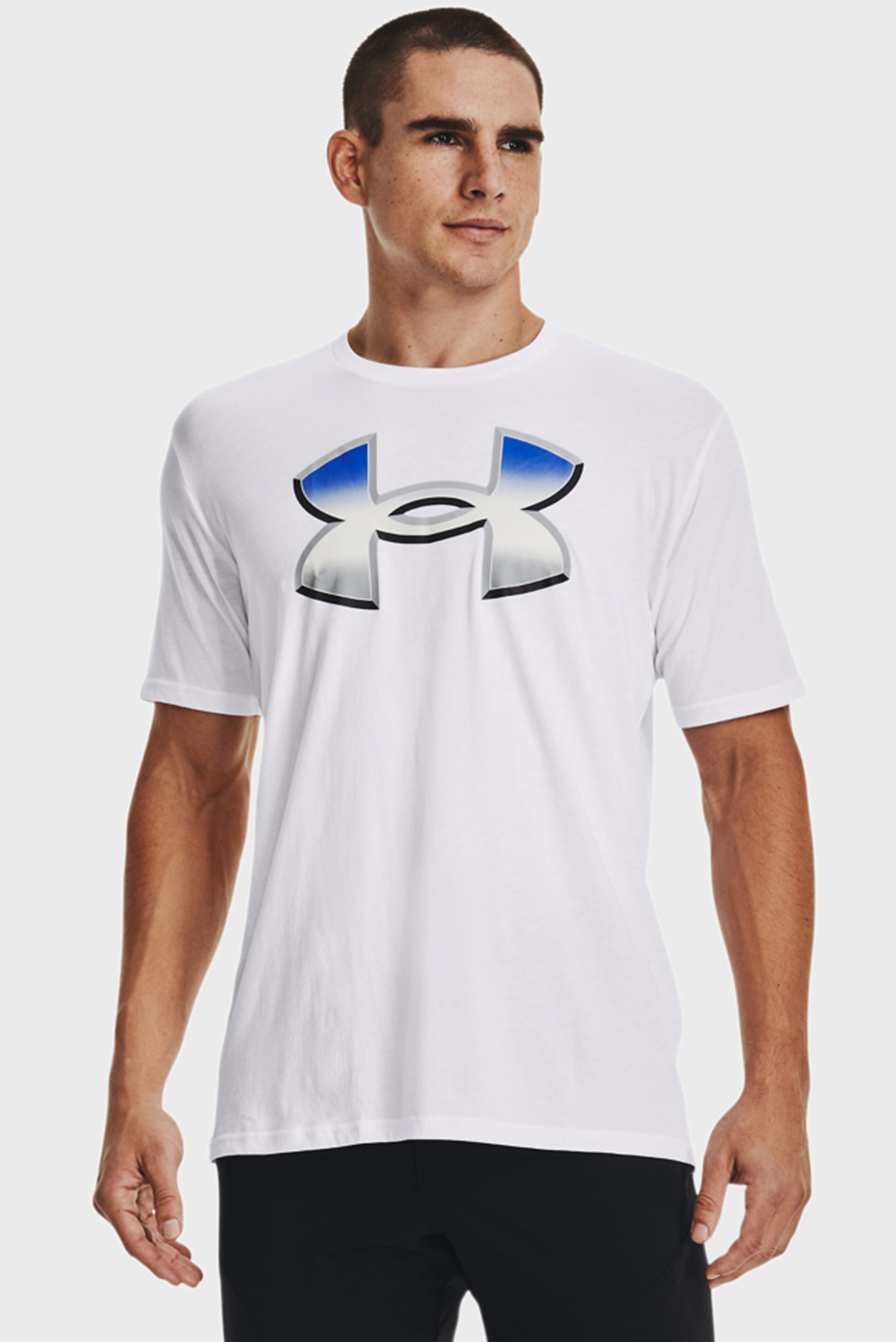 Чоловіча біла футболка UA BIG LOGO 2.0 SS 1