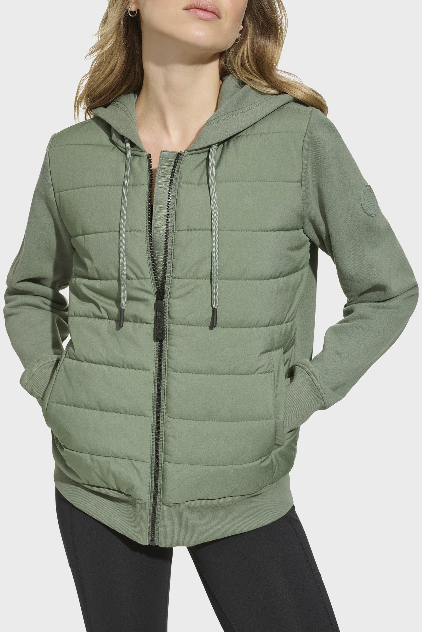 Женская зеленая куртка Зеленый XS DKNY DP3J9344 Женская зеленая куртка Зеленый XS DKNY DP3J9344