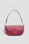 Женская бордовая кожаная сумка