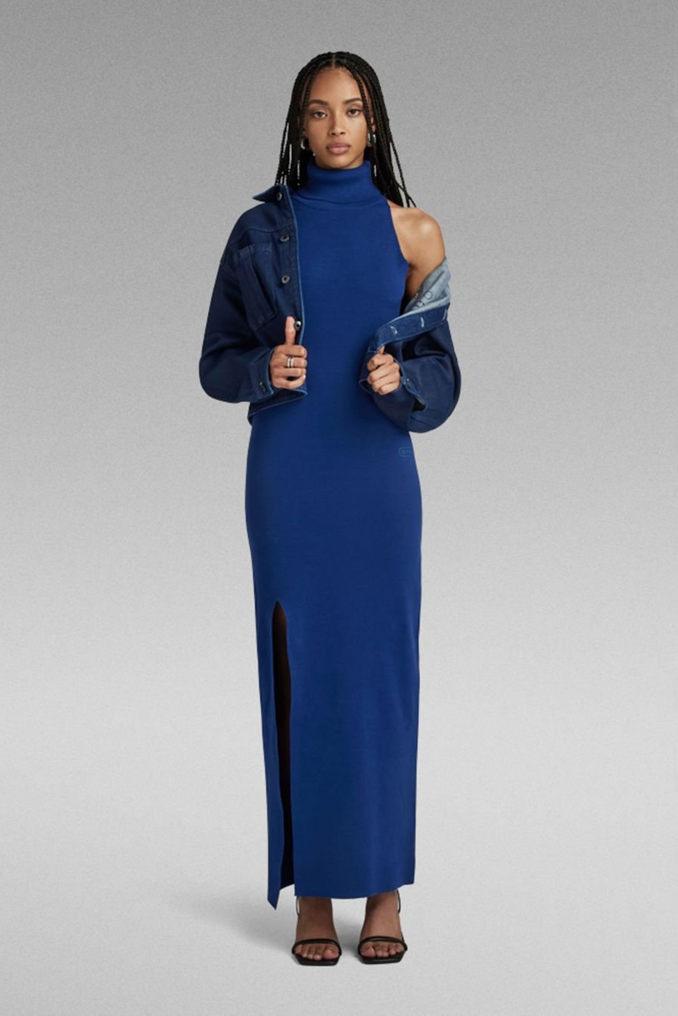 Женское синее платье NY RAW 1