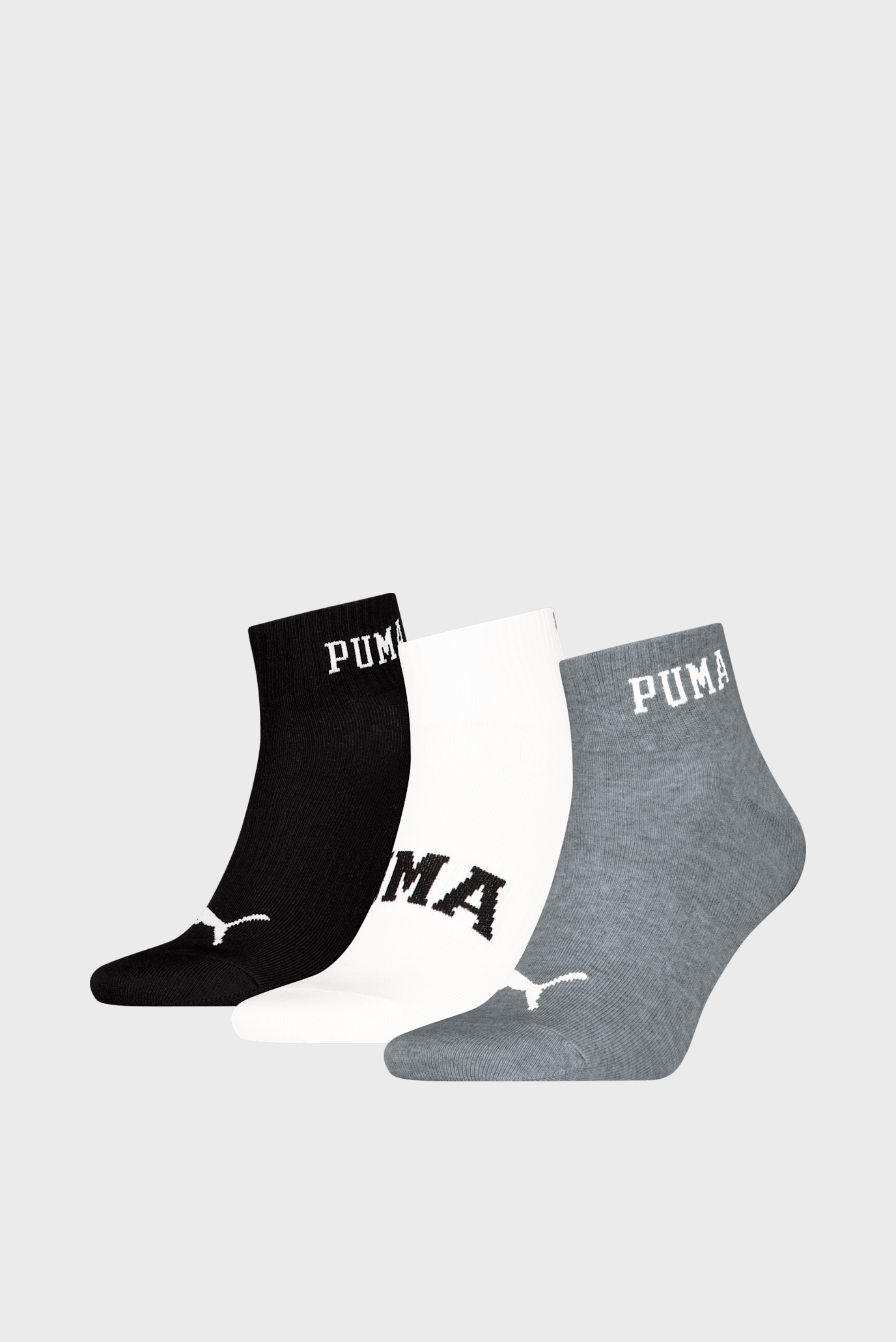 Носки (3 пары) Logo Quarter Socks Unisex 1