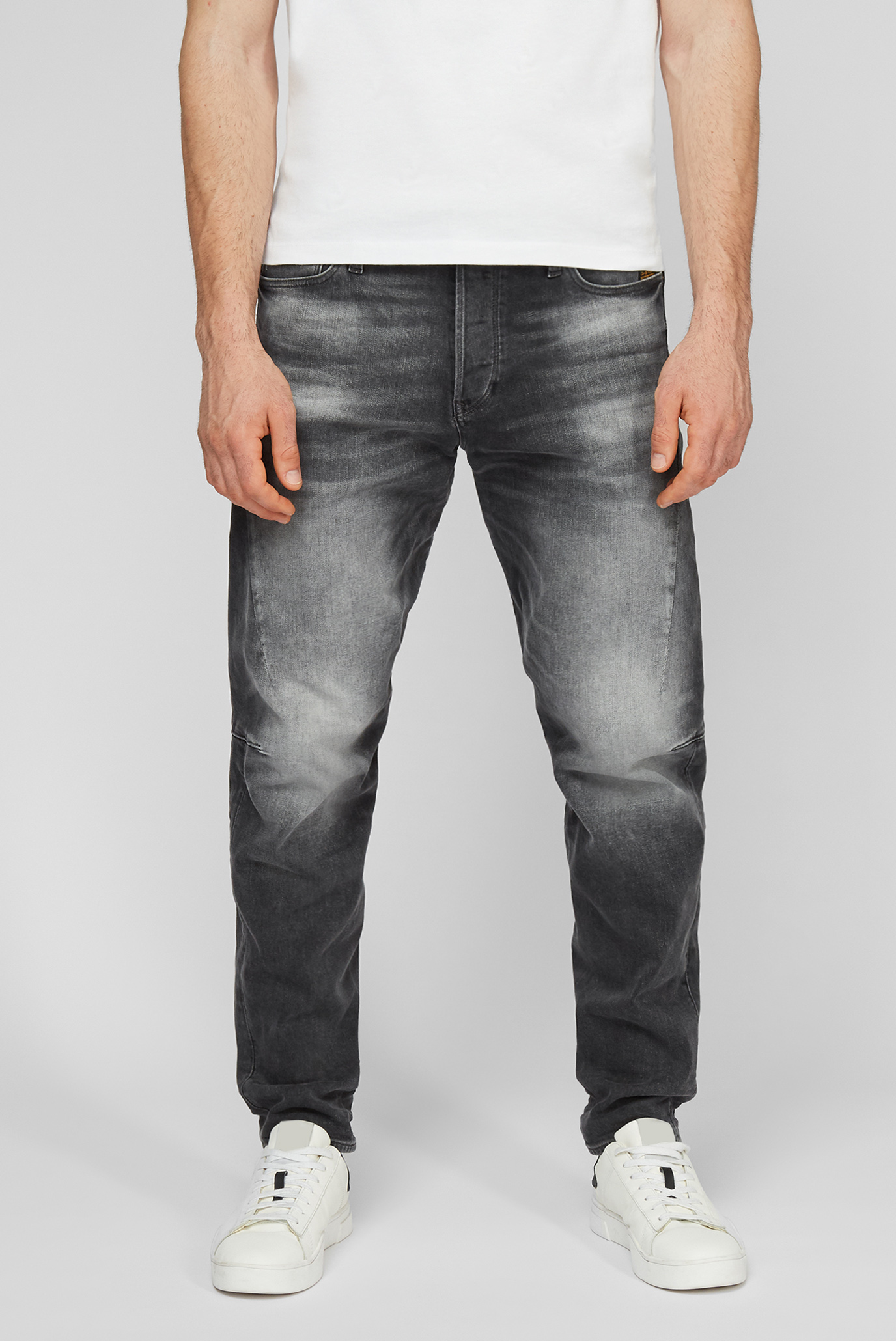 Мужские серые джинсы Scutar 3D Slim Tapered 1