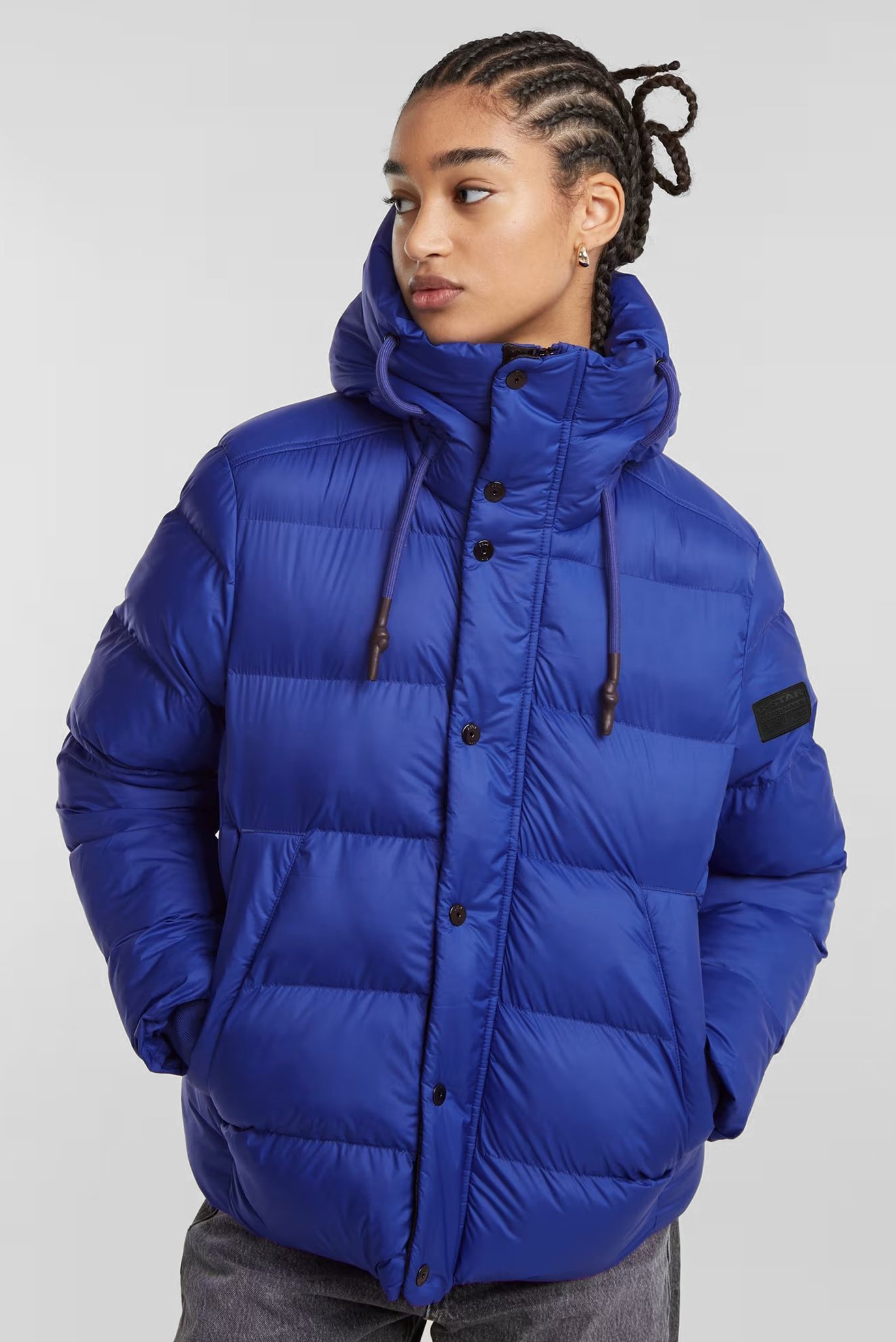 Женская синяя куртка Whistler Short Puffer wmn 1