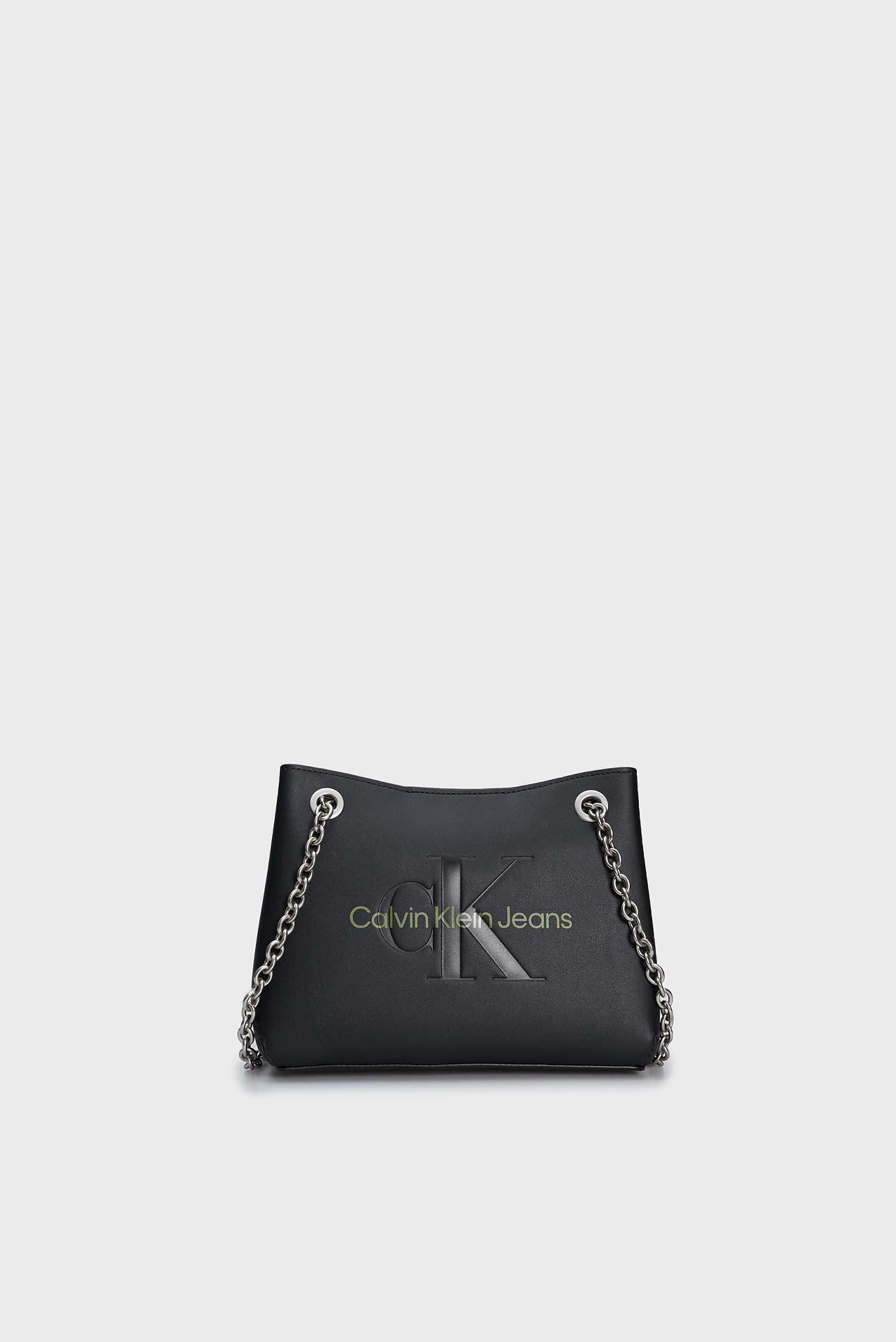 Жіноча чорна сумка SCULPTED SHOULDER BAG24 MONO 1