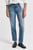 Женские голубые джинсы STRAIGHT CROPPED JEANS