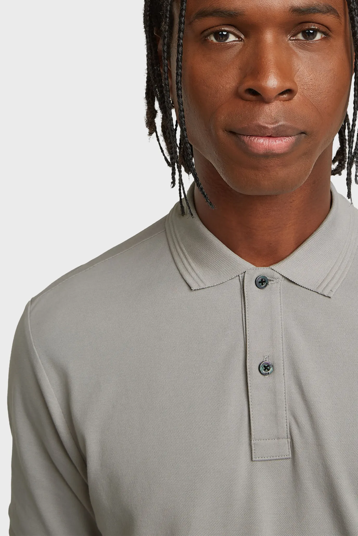 Чоловіче сіре поло Dunda 4