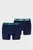 Мужские темно-синие боксеры (2 шт) PUMA MEN CHROMATIC WAISTBAND