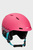 Детский розовый горнолыжный шлем