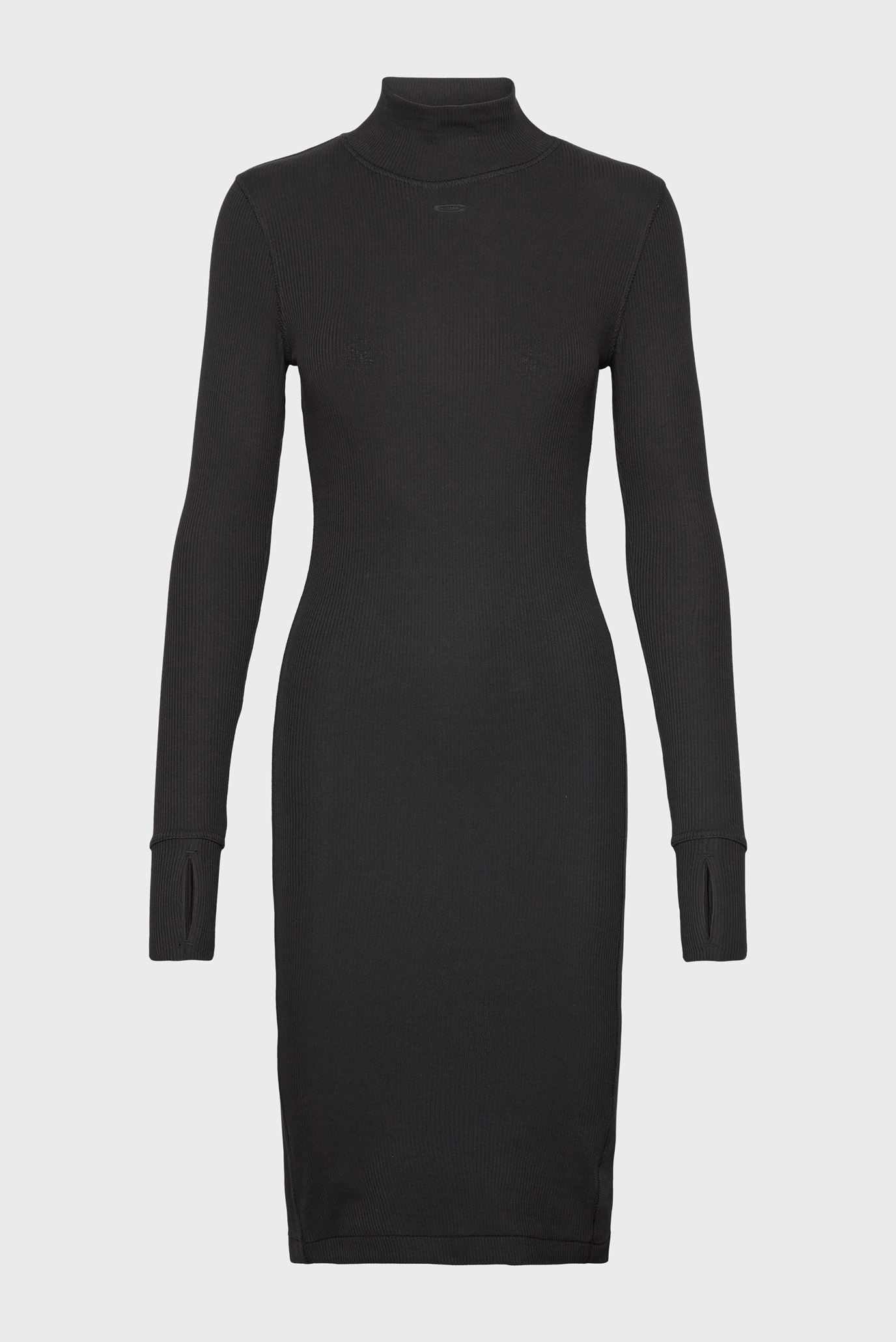 Женское черное платье Slim 1