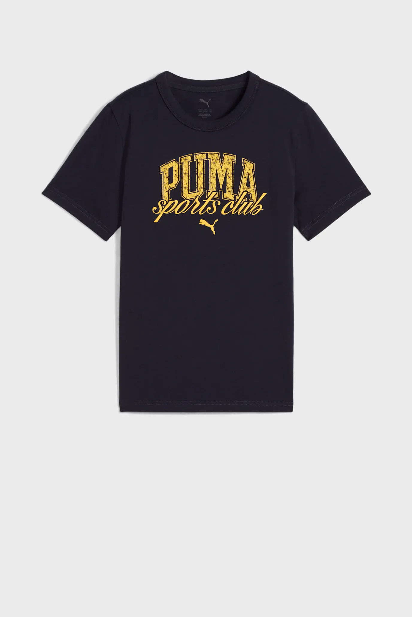 Детская темно-синяя футболка PUMA Class Graphic Tee Youth 4