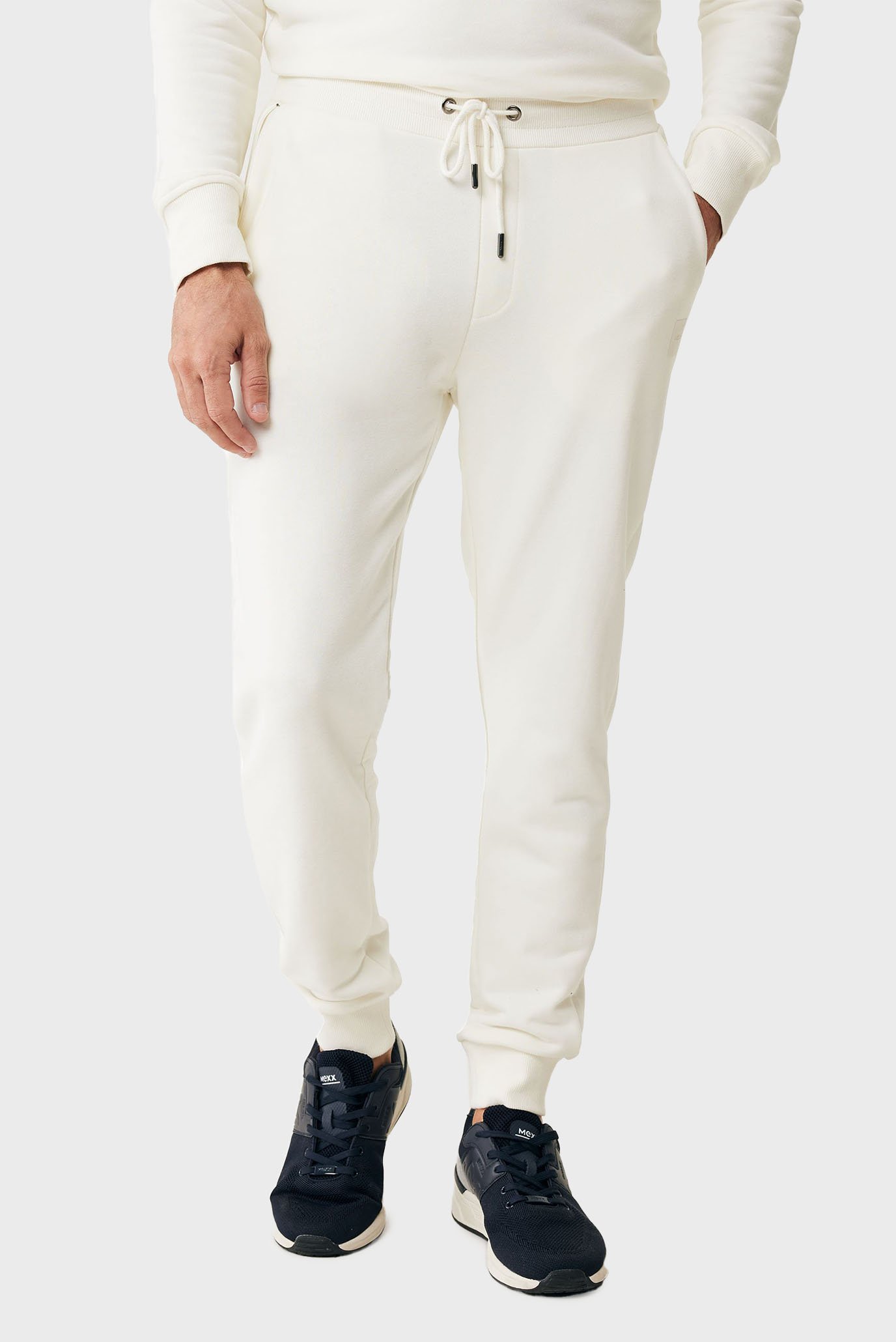 Чоловічі білі спортивні штани ISAAC 1