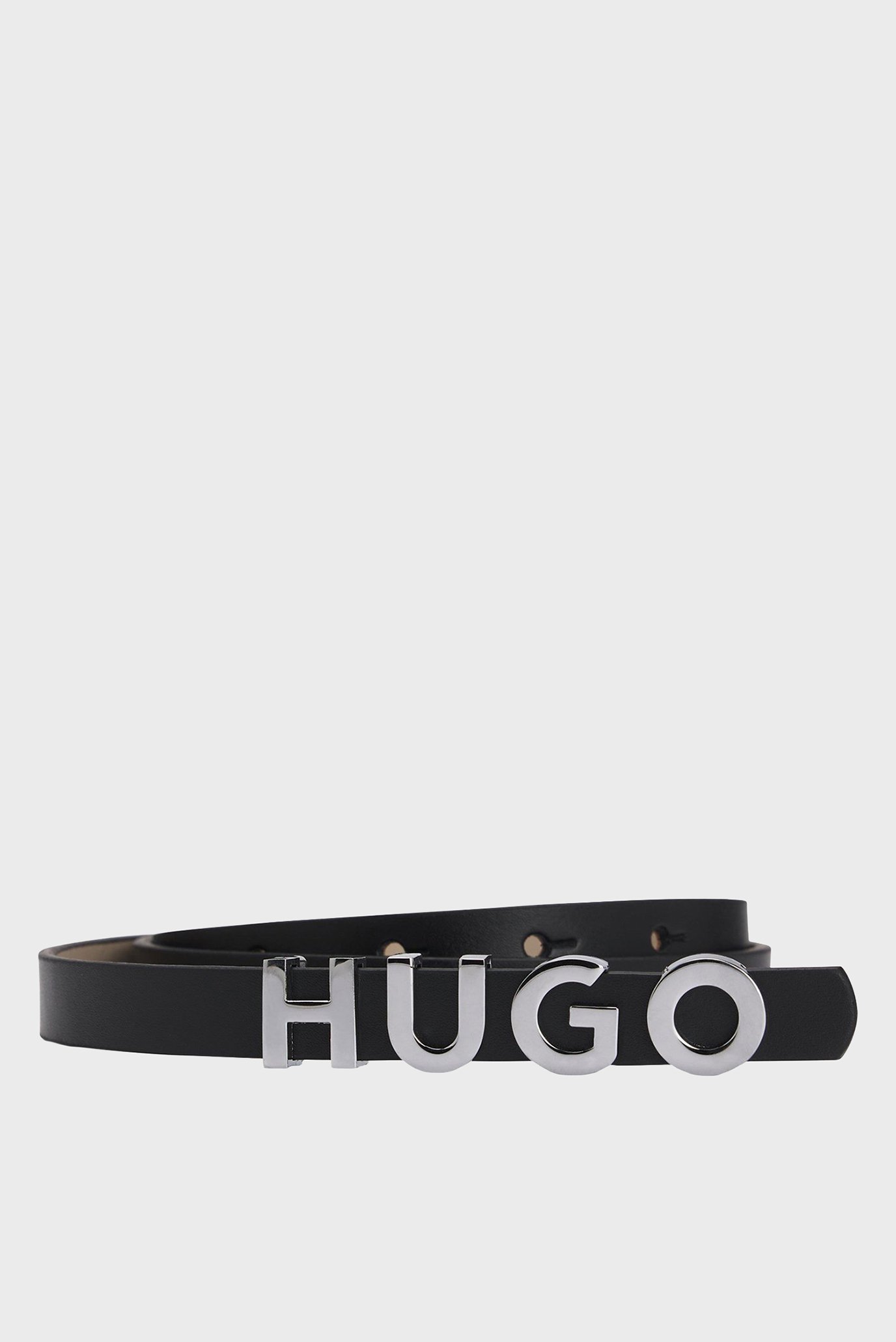 Женский черный кожаный ремень Черный 70 HUGO 50536876;001 Женский черный кожаный ремень Черный 70 HUGO 50536876;001