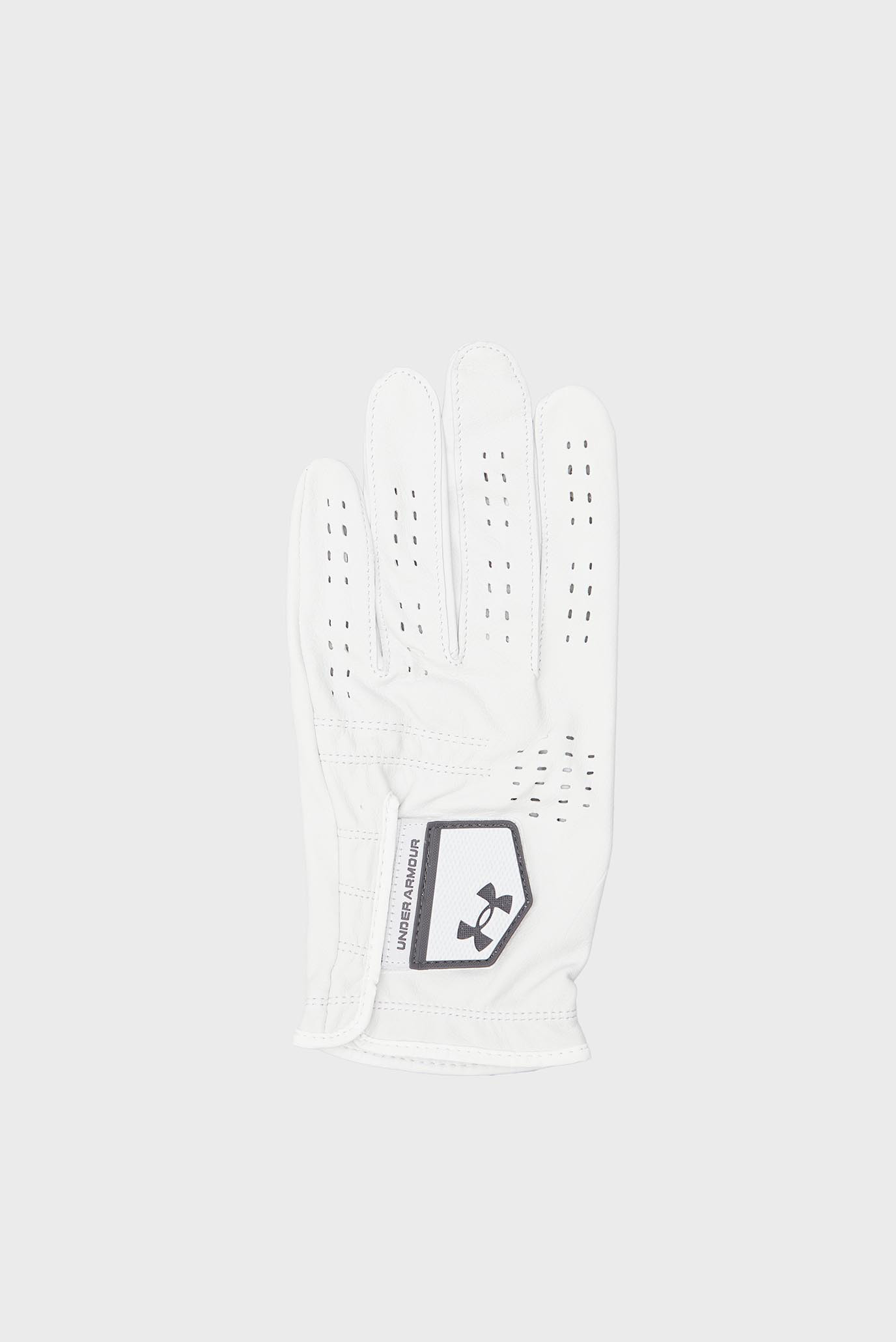 Мужская белая кожаная перчатка для гольфа UA Tour Golf Glove 1