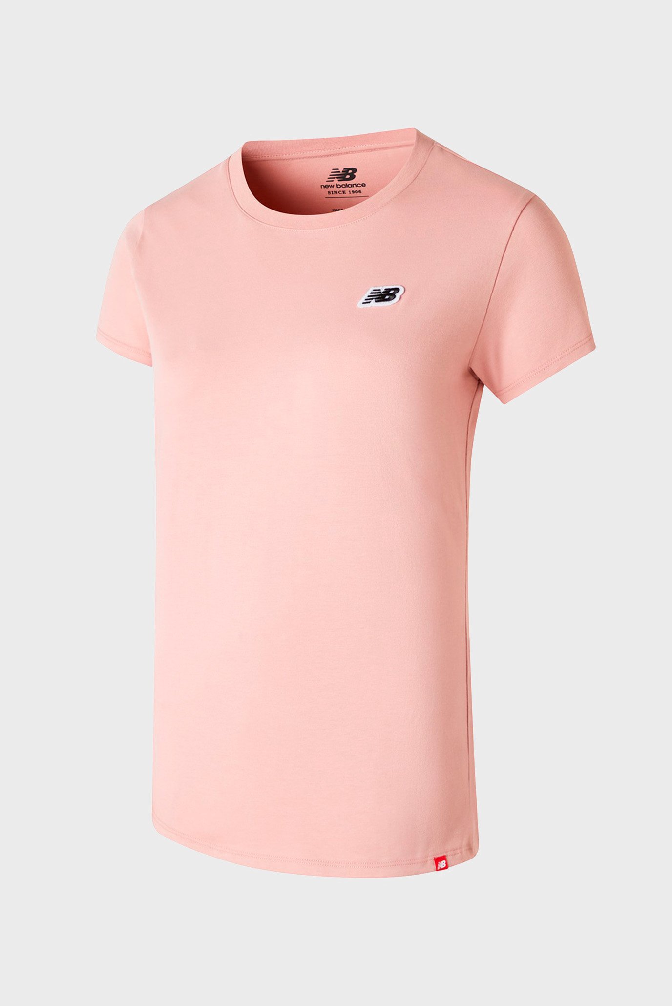 Женская розовая футболка Small Logo 1