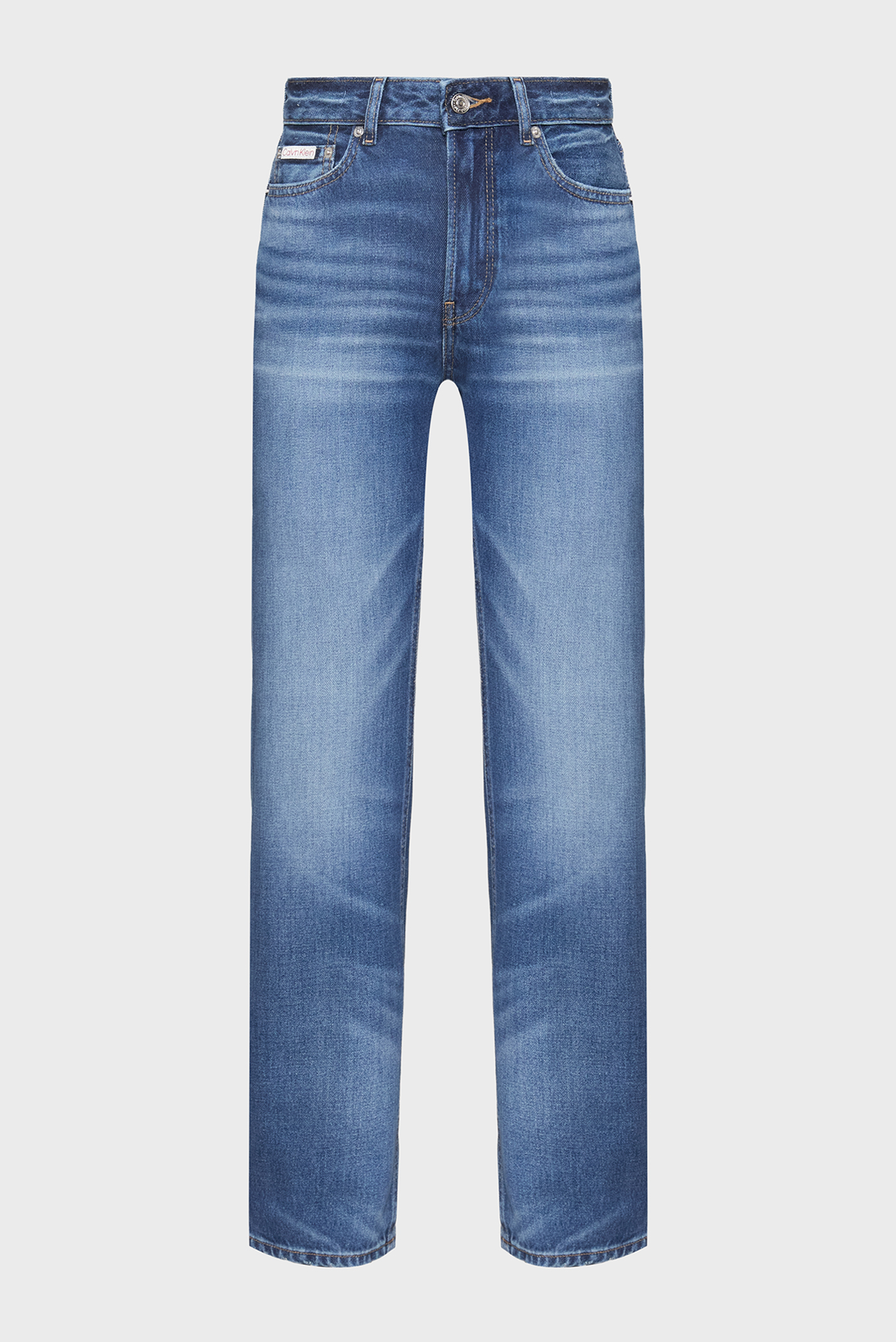 Женские синие джинсы SIGNATURE 90s STRAIGHT SOLAR Синий 29-RG Calvin Klein Jeans LV047B917G Женские синие джинсы SIGNATURE 90s STRAIGHT SOLAR Синий 29-RG Calvin Klein Jeans LV047B917G