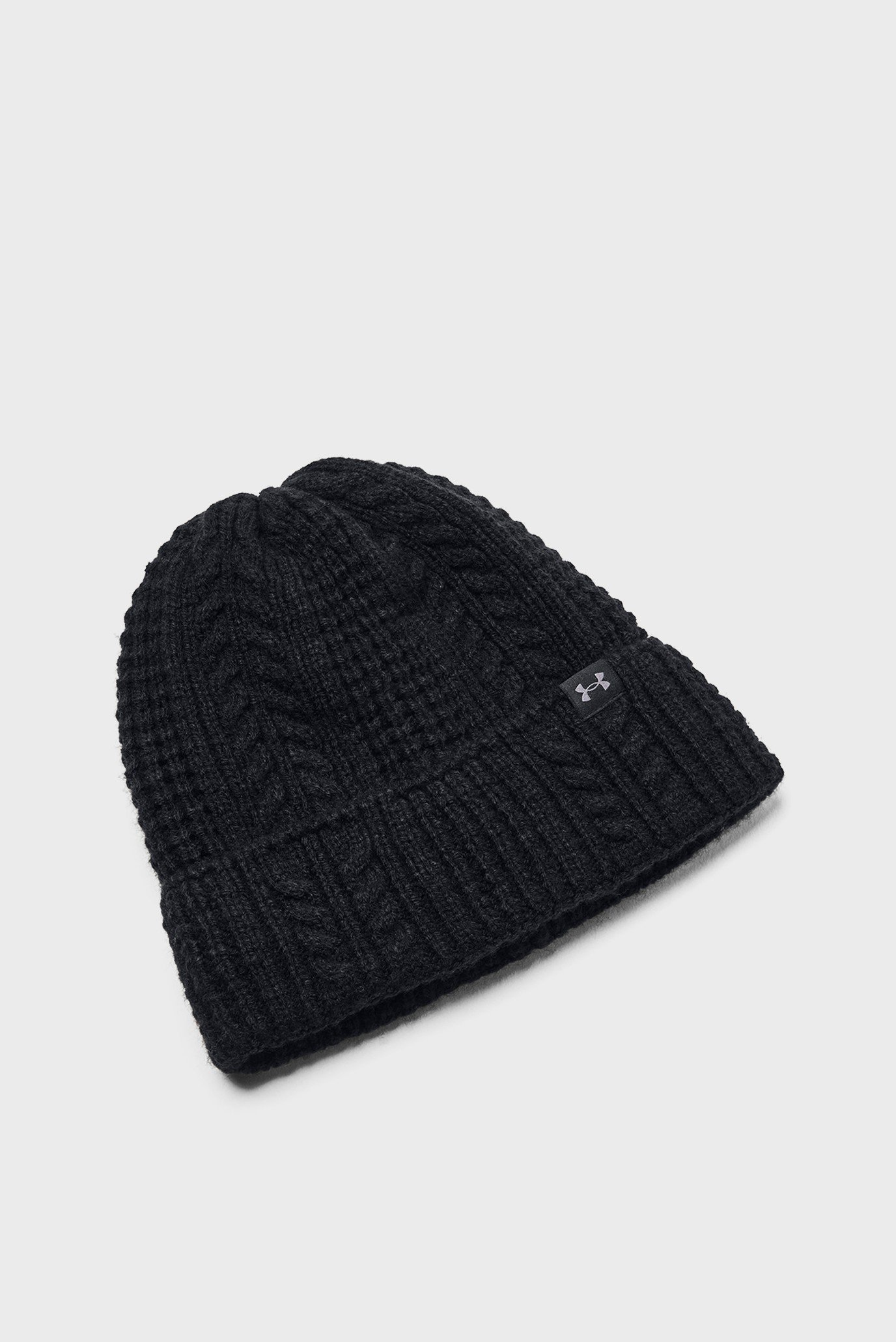 Жіноча чорна шапка W Halftime Cable Knit Beanie 1