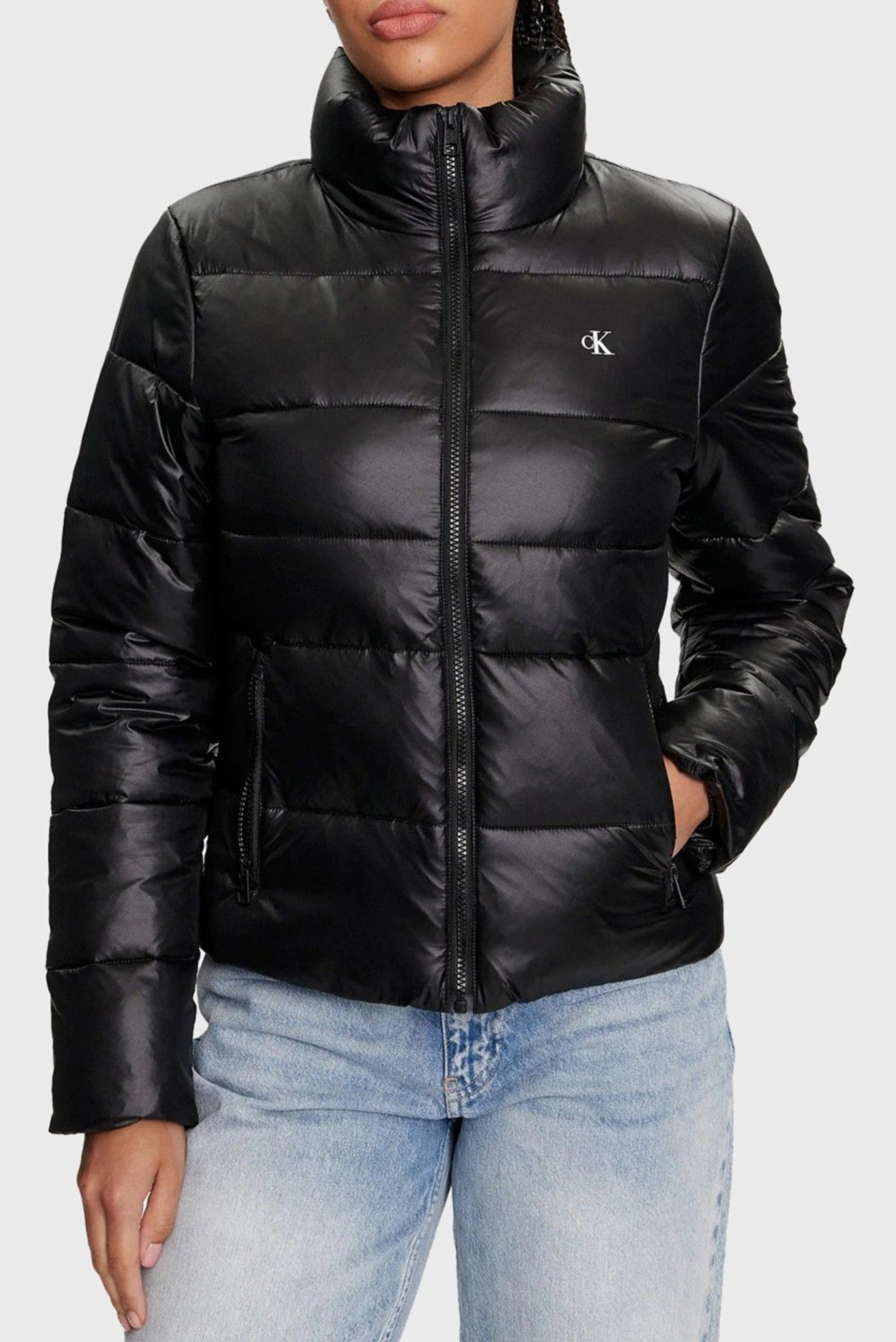 Женская черная куртка LW PADDED FITTED JACKET 1