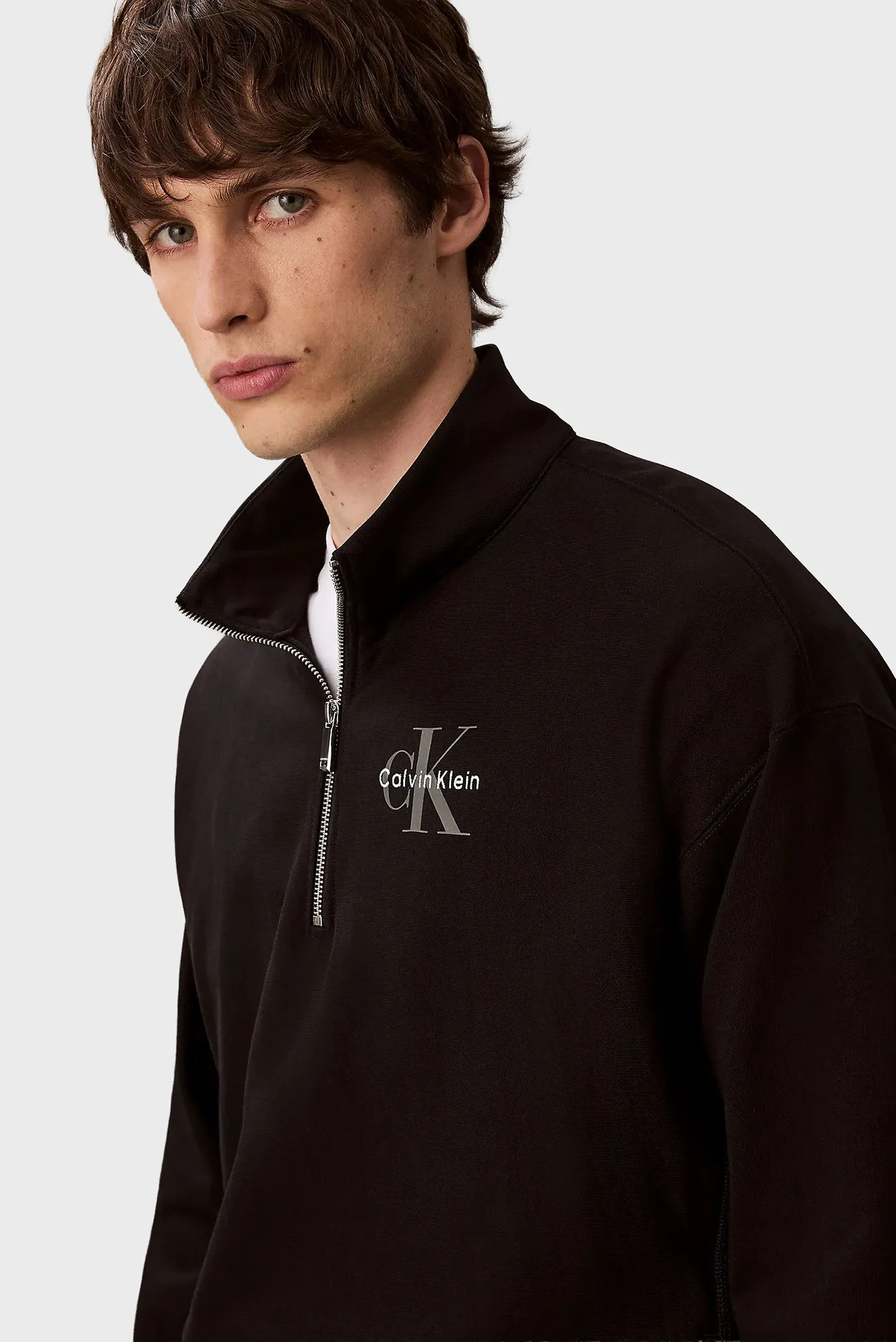 Чоловіча чорна спортивна кофта PREMIUM TERRY 4