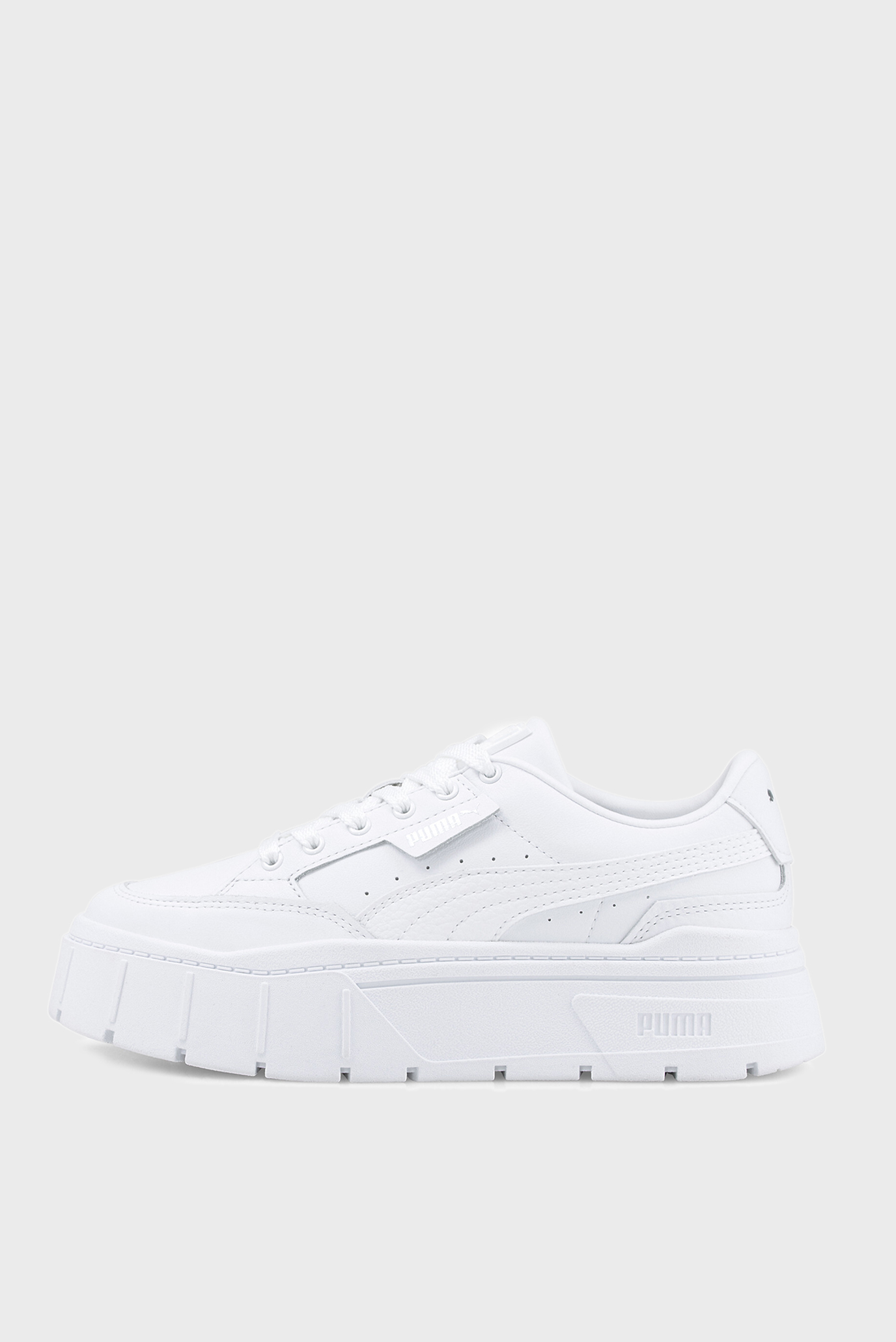 Женские белые кроссовки Mayze Stack Leather Sneakers Women PUMA 384412 ...